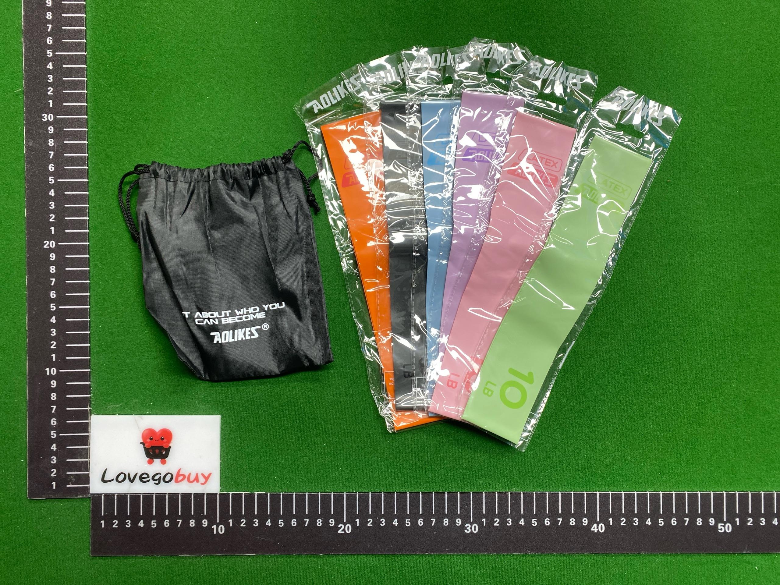 Foto QC 1 de AOLIKES Resistance Band 25 LB Black