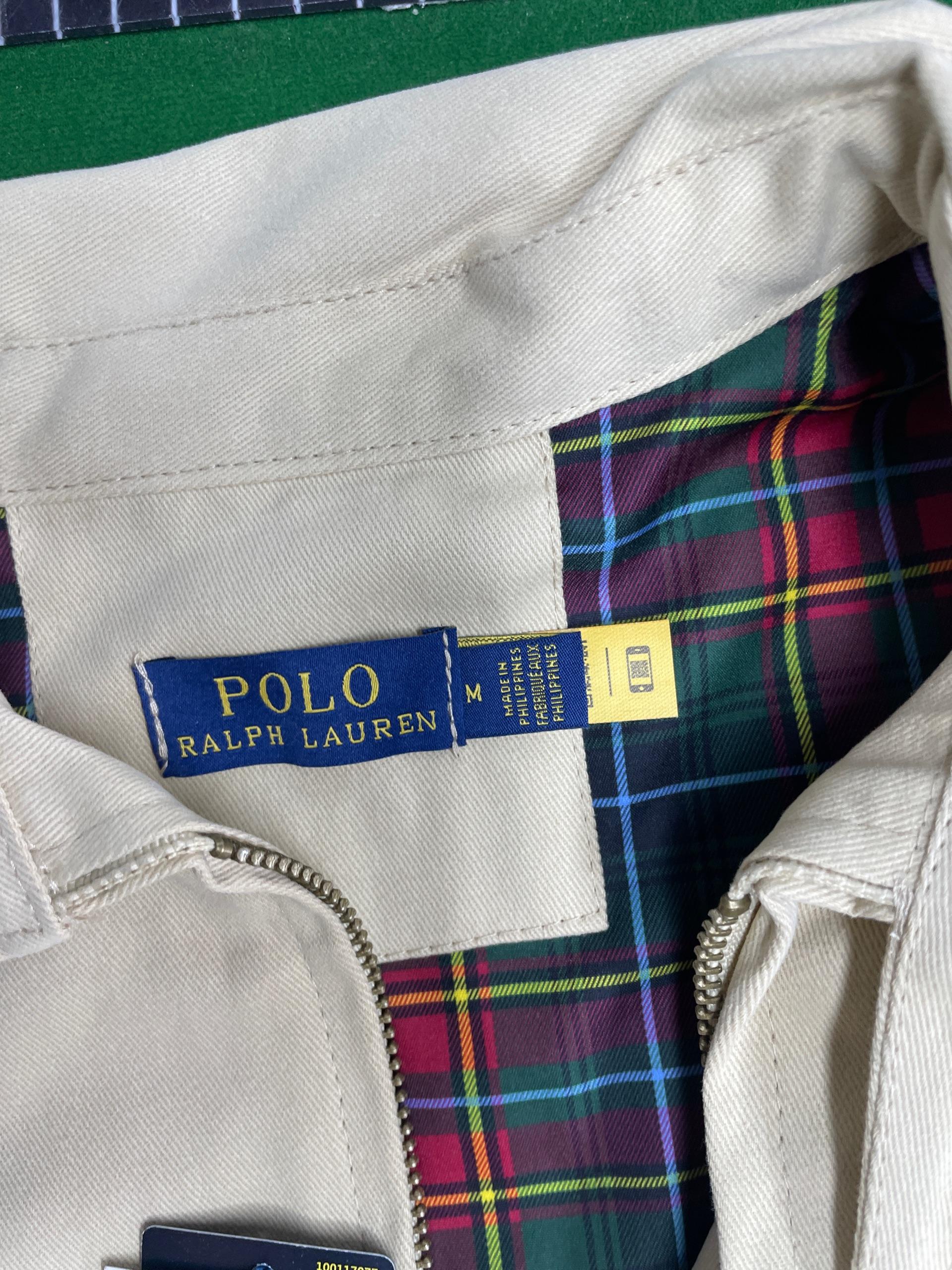 Foto QC 7 de Other Harrington Jacket Corduroy Collar Plaid Lined Off-White Red