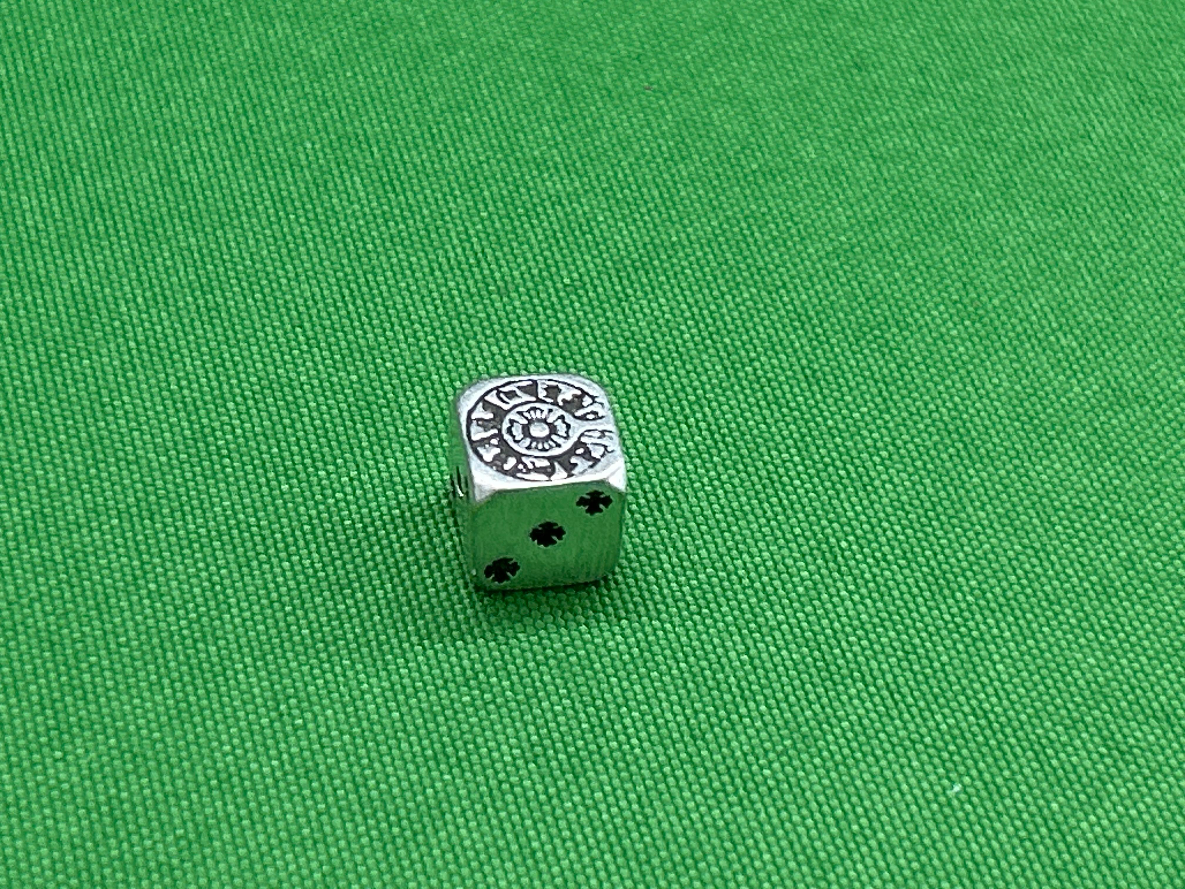 Foto QC 7 de Chrome Hearts Dice Bead Silver