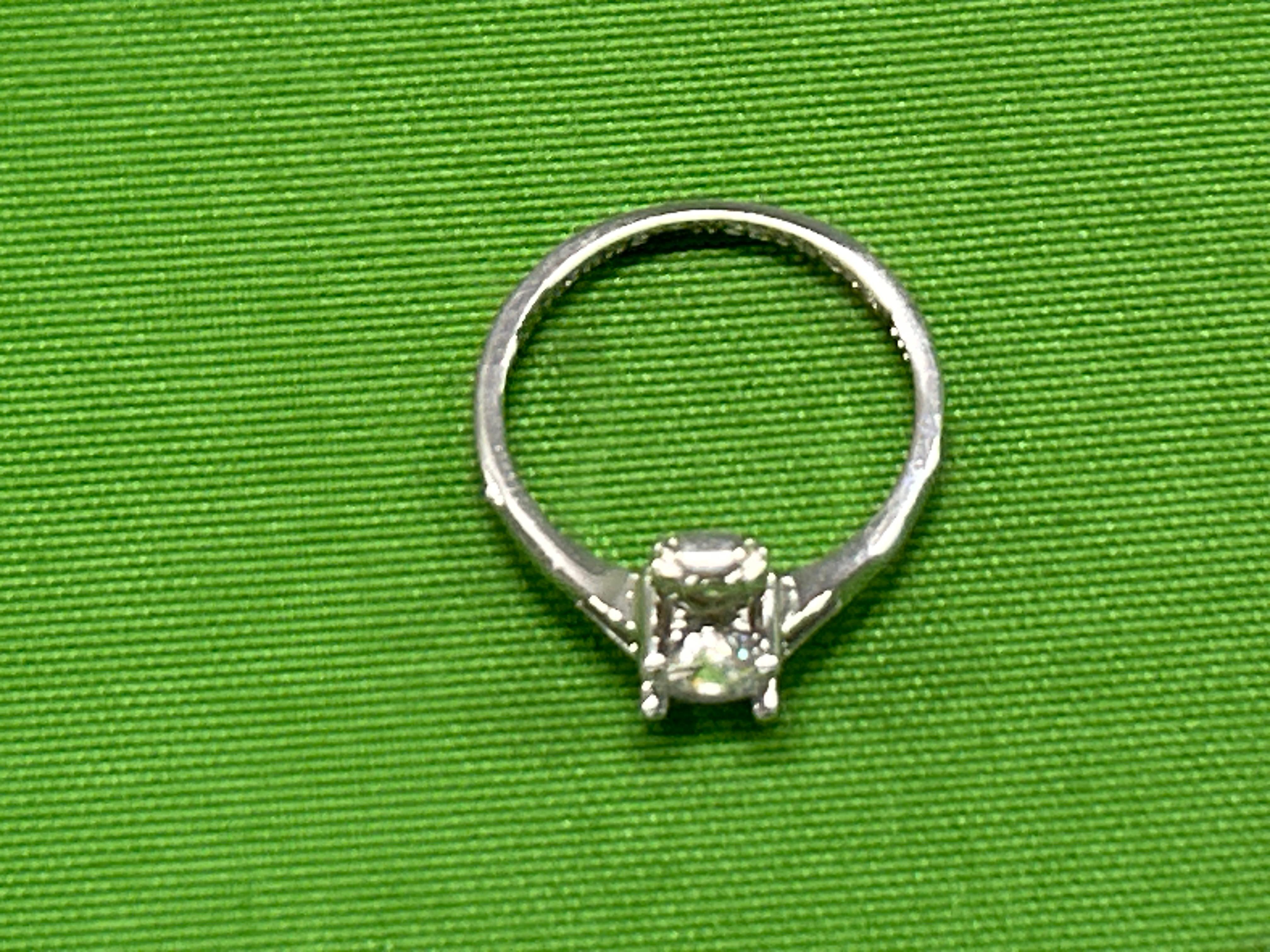 Foto QC 5 de Vivienne Westwood Reina Ring Sterling Silver Cubic Zirconia Silver