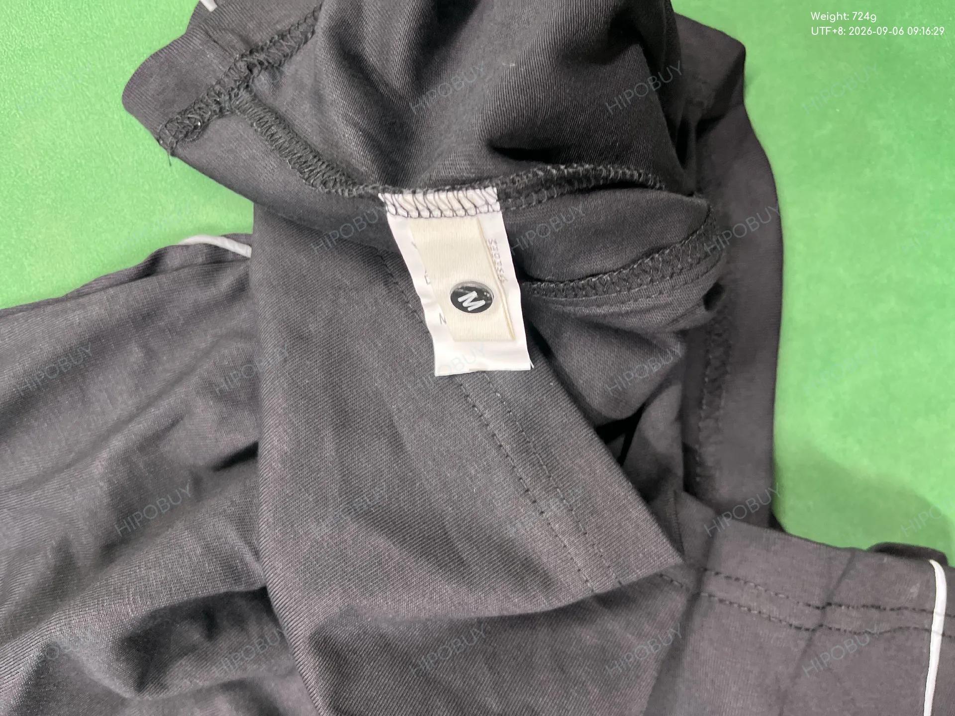 Foto QC 5 de Trapstar T-shirt Contrast Stitch Irongate Logo Black