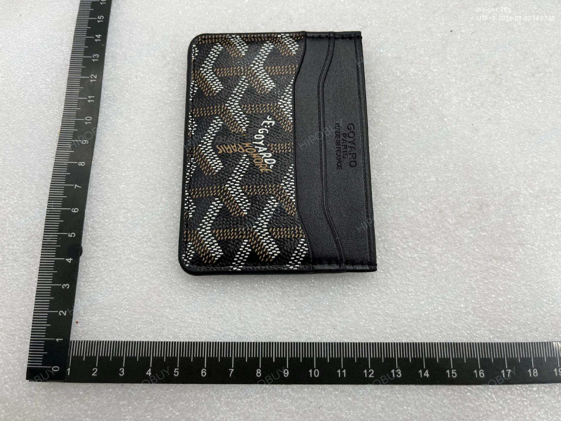 Foto QC 1 de Goyard Saint Sulpice Card Holder Goyardine Green