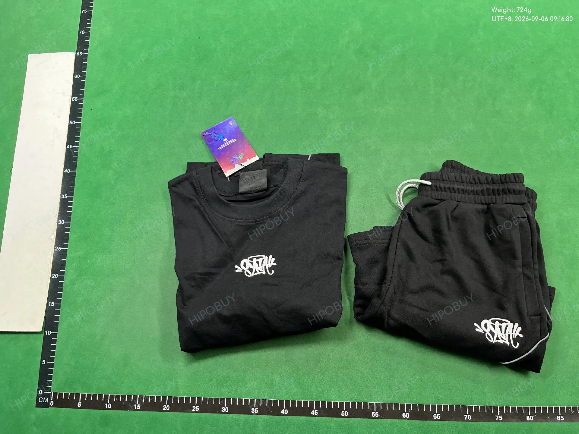 Foto QC 8 de Trapstar T-shirt Contrast Stitch Irongate Logo Black