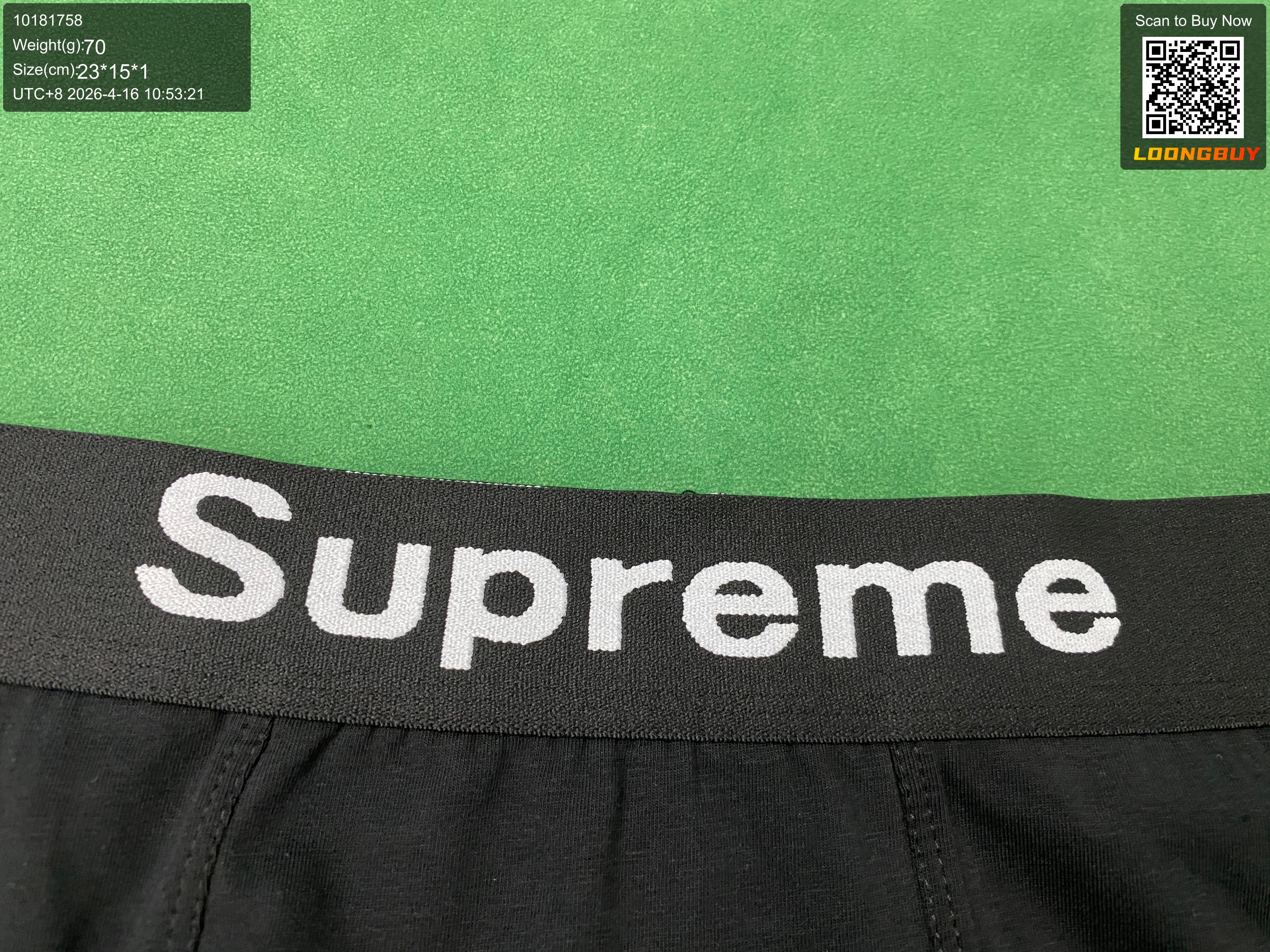 Foto QC 4 de Supreme Underwear Cotton Boxer Briefs Multicolor