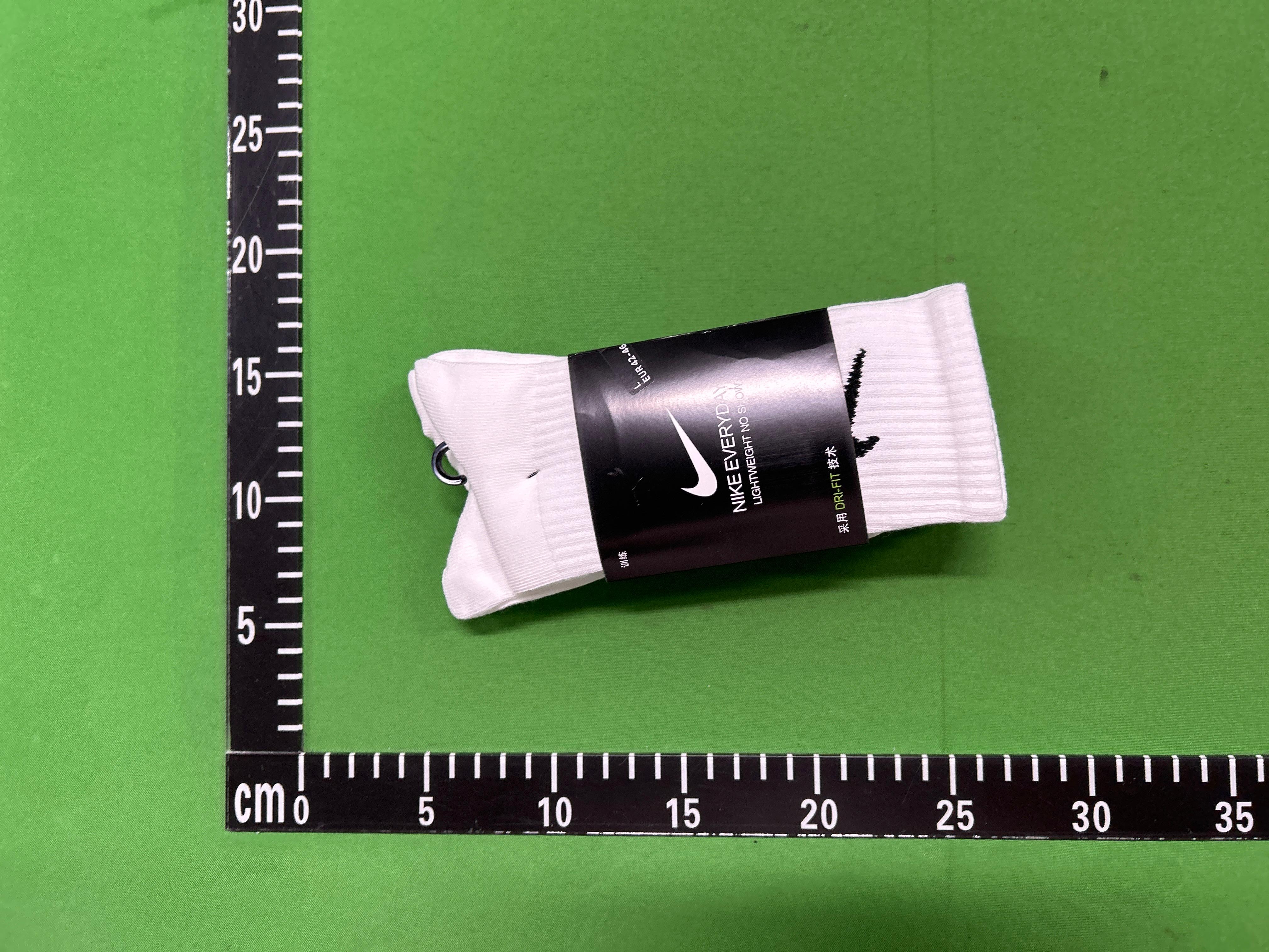 Foto QC 4 de Nike Everyday Crew Socks Lightweight White