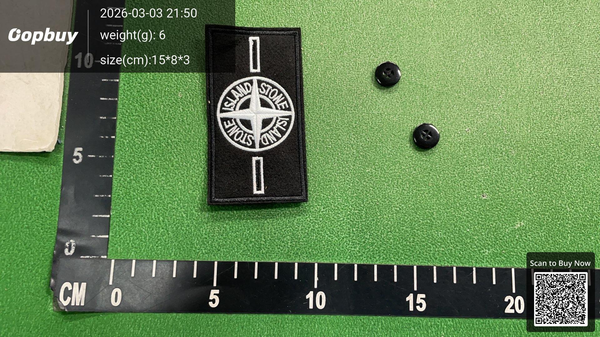 Foto QC 5 de Stone Island Badge Patch Green