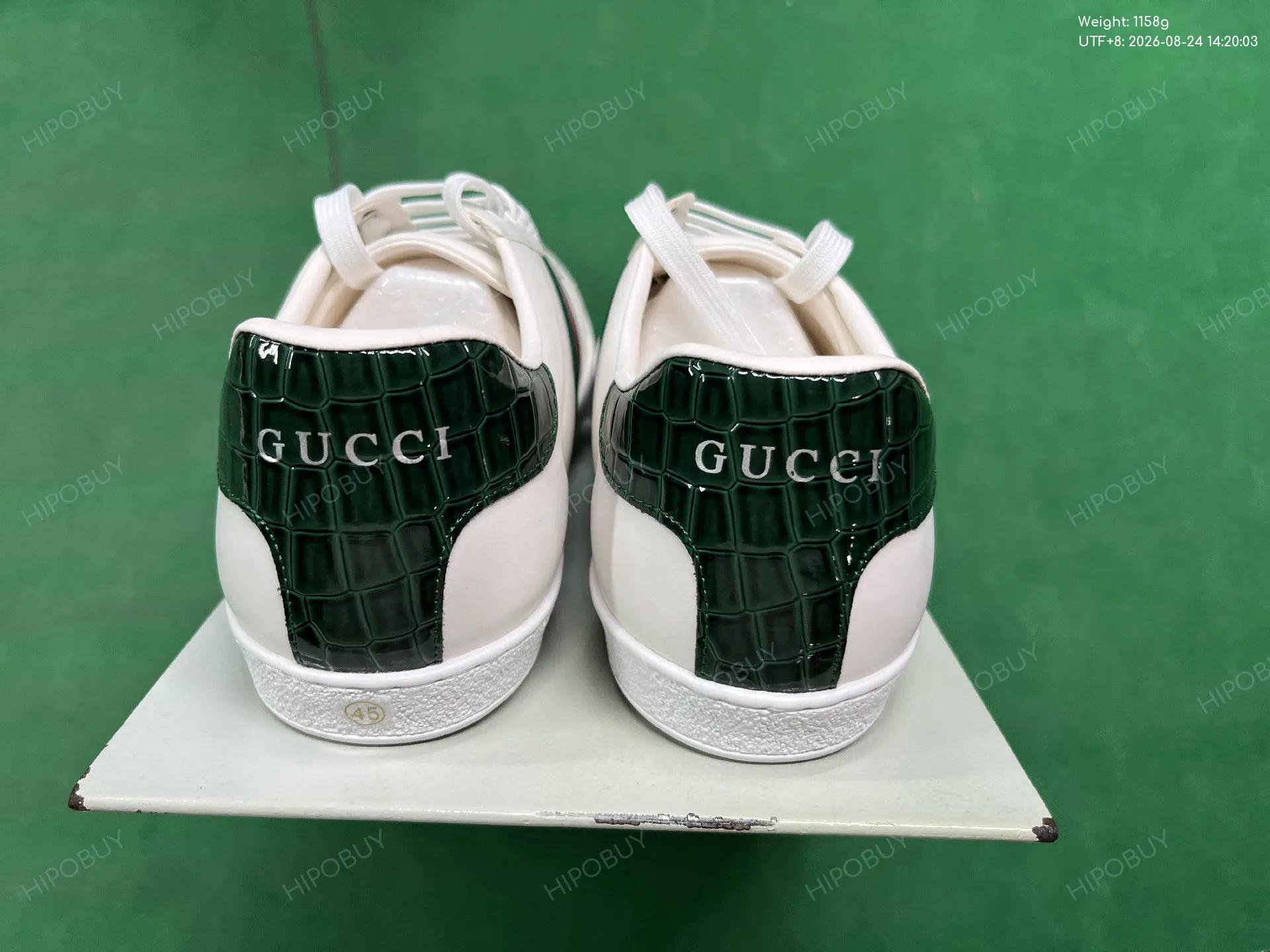 Foto QC 8 de Gucci Ace GG Supreme Canvas Blue and Red Web