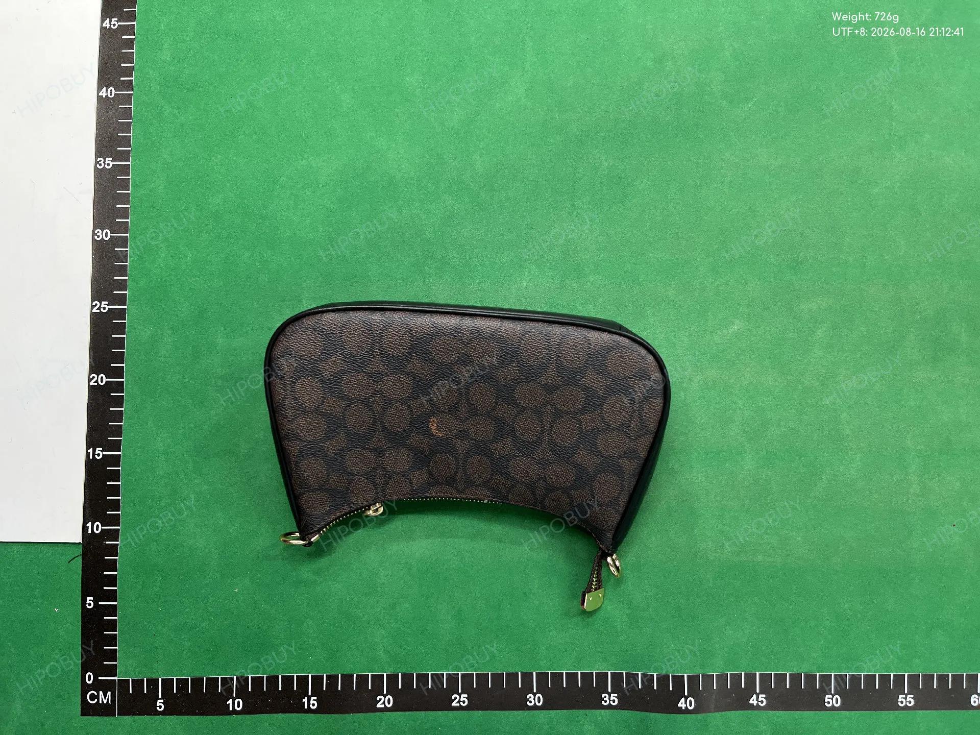 Foto QC 7 de Coach Rowan Satchel Mini Signature Canvas Brown