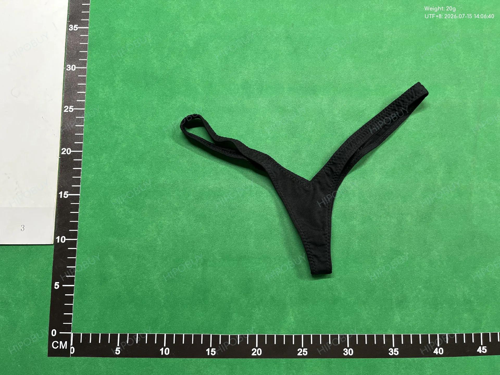 Foto QC 5 de Mei Chun Fei Underwear Deep V T-back Red