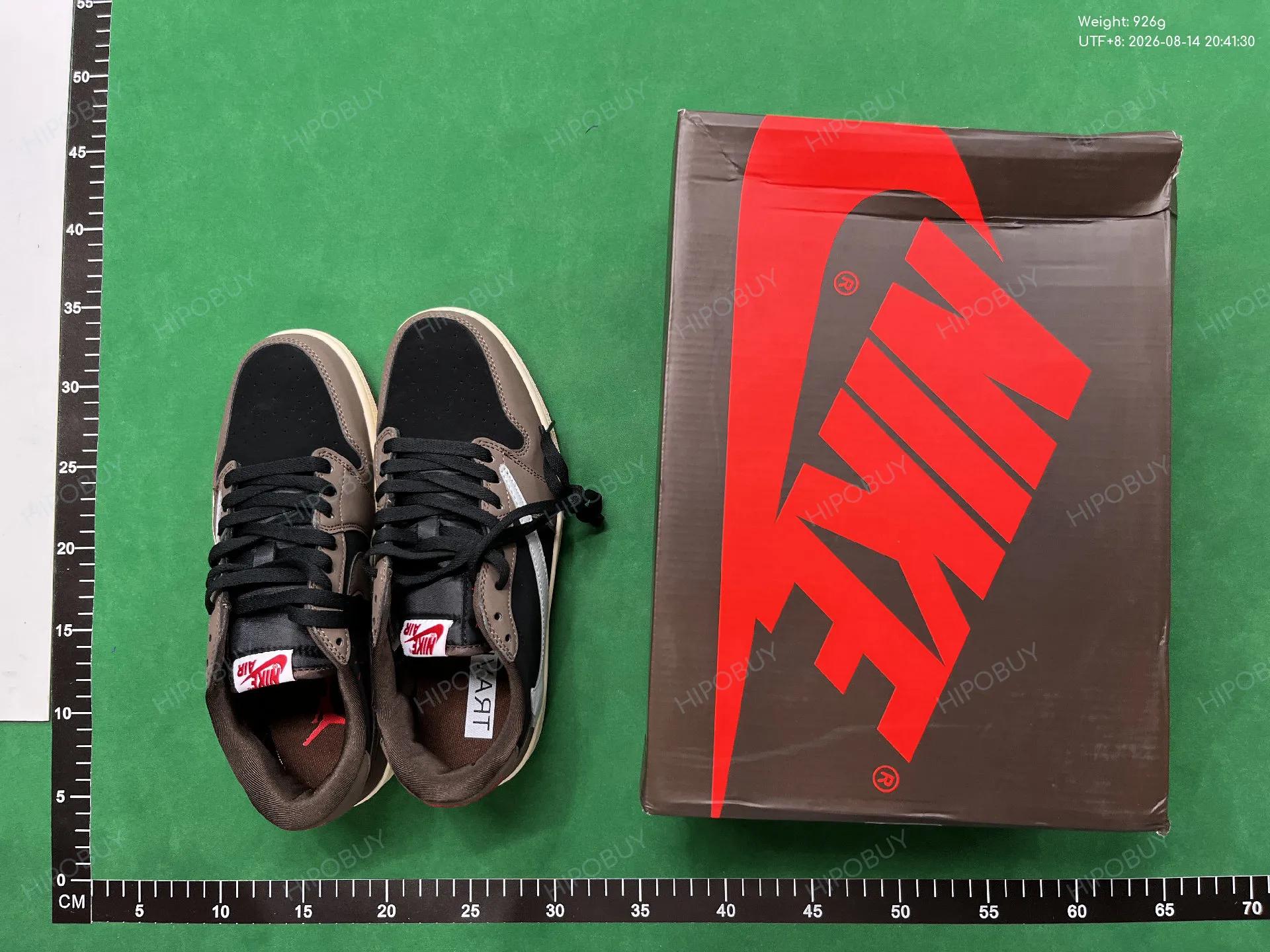 Foto QC 7 de Jordan 1 Retro Low OG SP Travis Scott Dark Mocha CQ4277-001