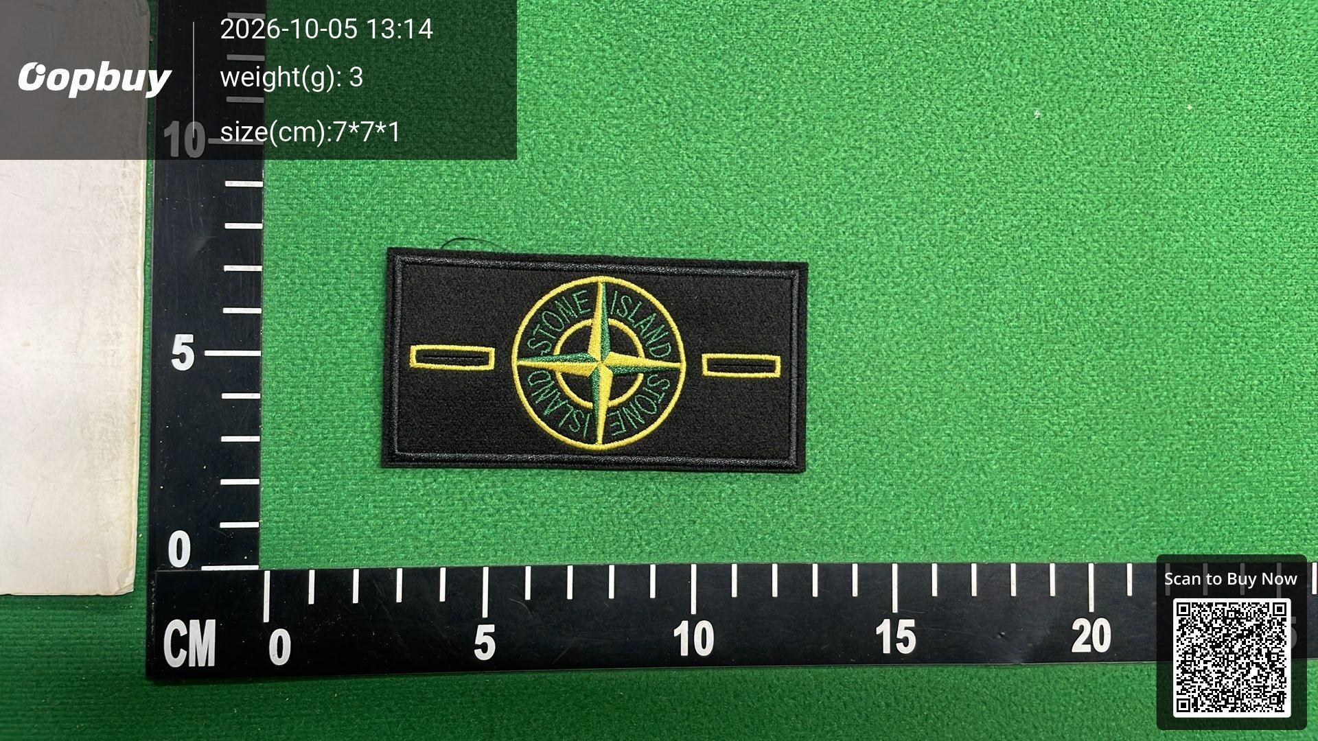 Foto QC 7 de Stone Island 30 Anni Patch Black