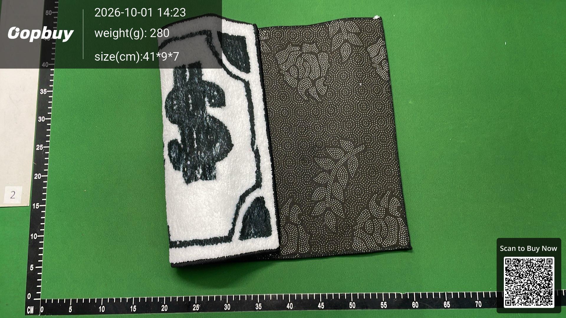 Foto QC 6 de Dollar Bill Rug Green