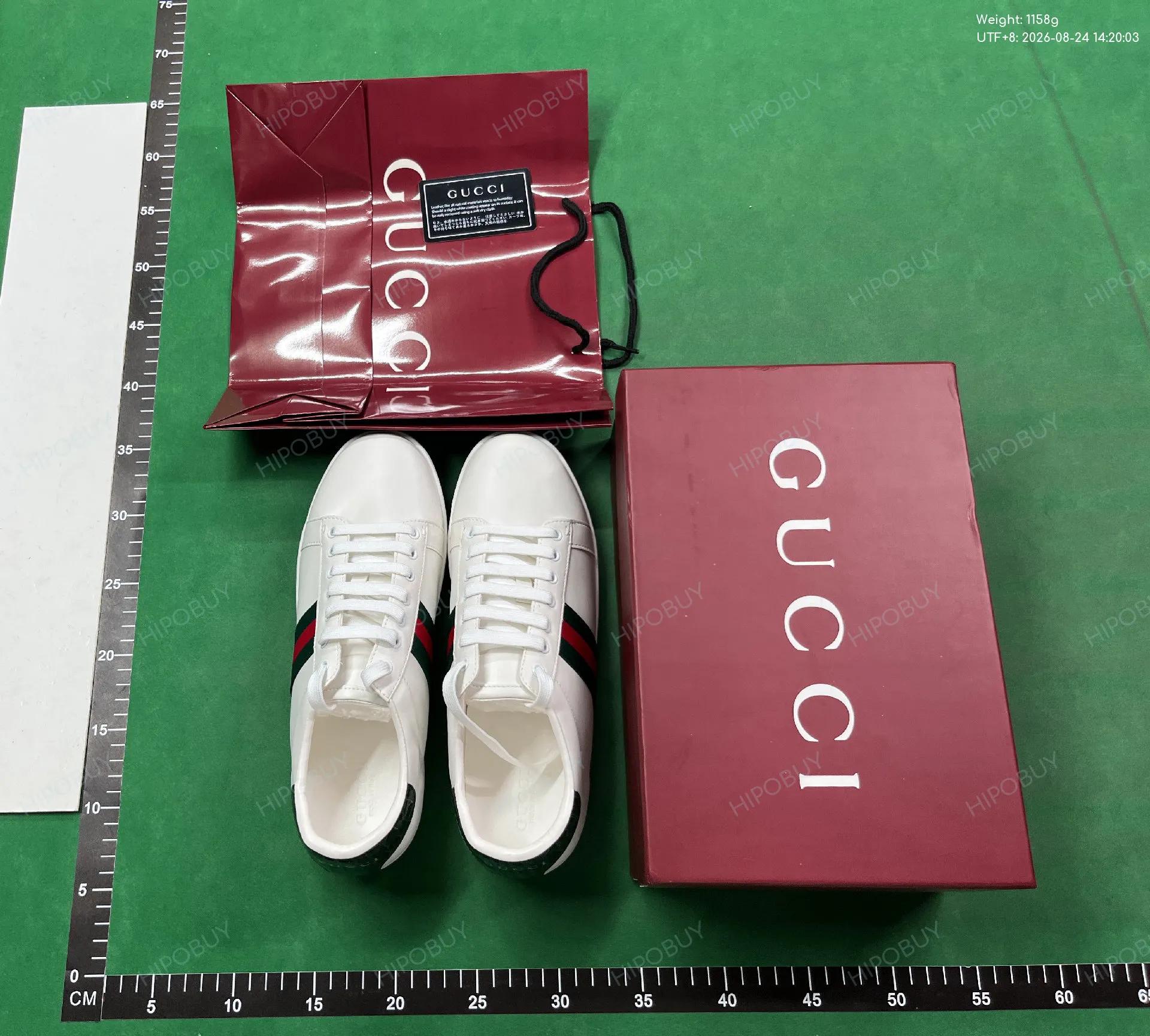 Foto QC 6 de Gucci Ace GG Supreme Canvas Blue and Red Web