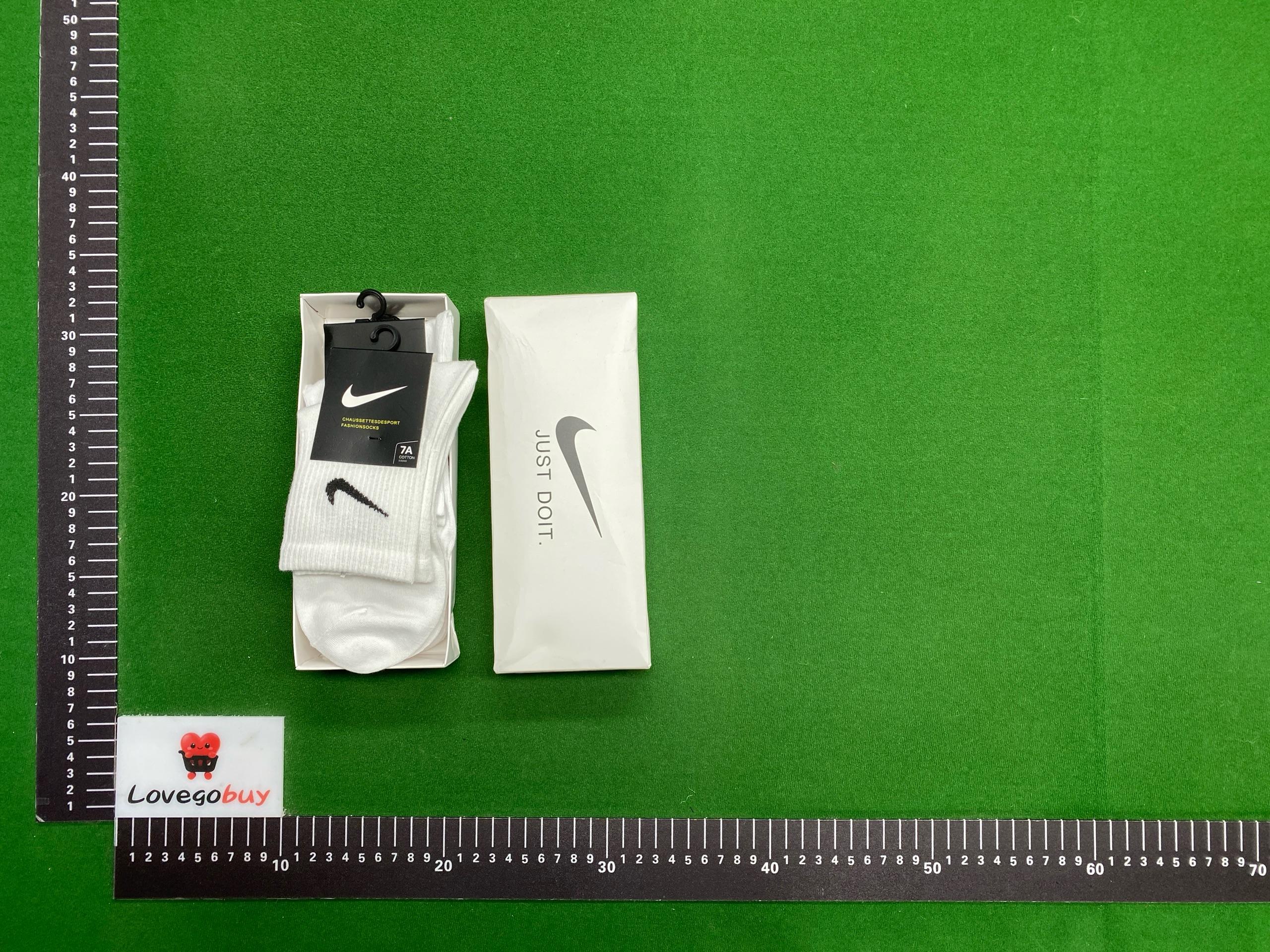 Foto QC 8 de Nike Everyday Lightweight Crew Socks Dri-FIT Black White