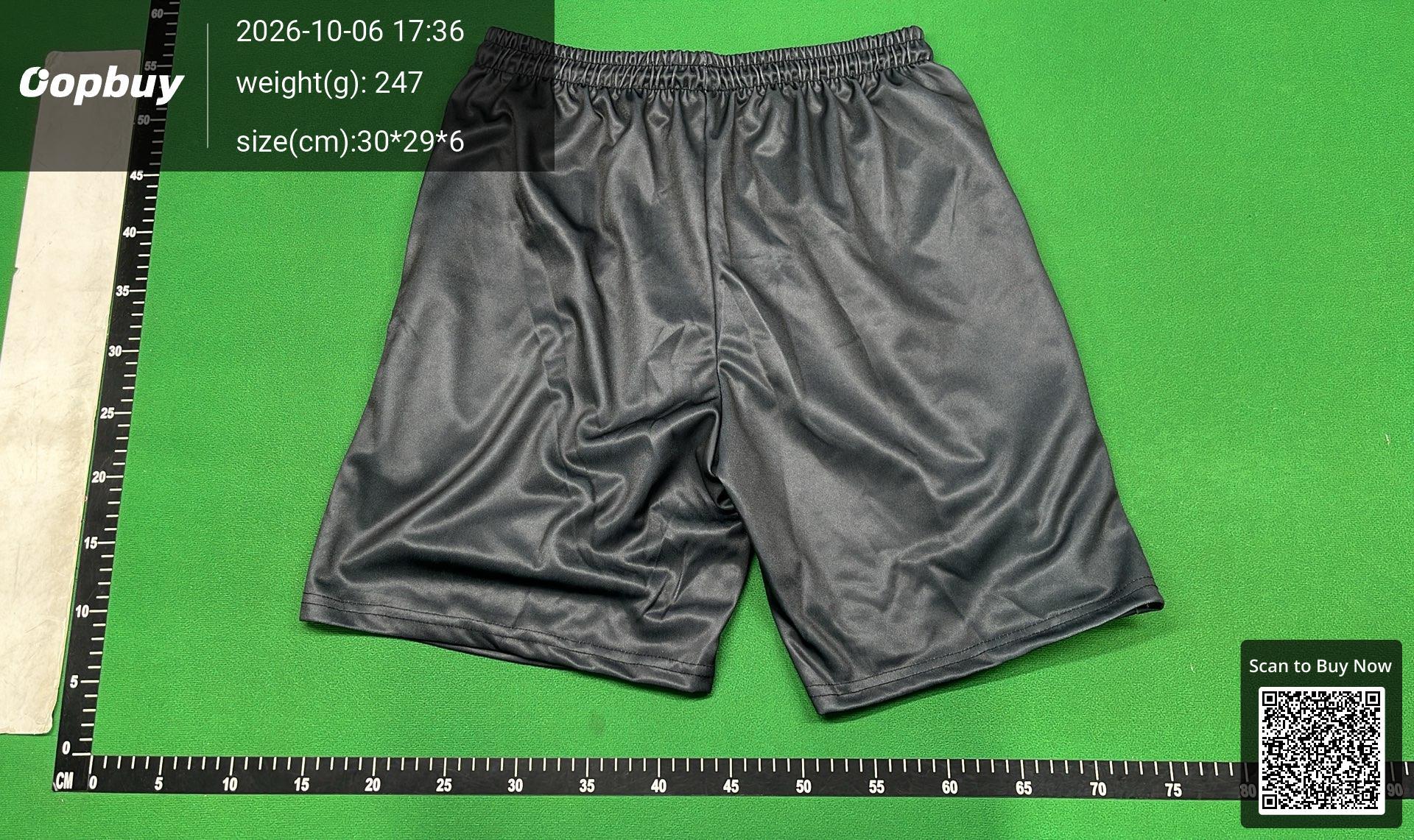 Foto QC 7 de Hellstar Sweat Shorts Flame Print Black