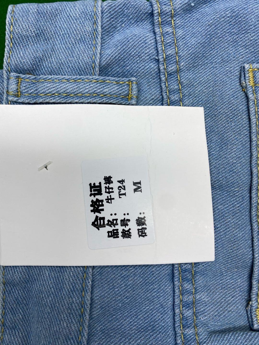 Foto QC 2 de Unbranded Denim Shorts Washed Loose Black
