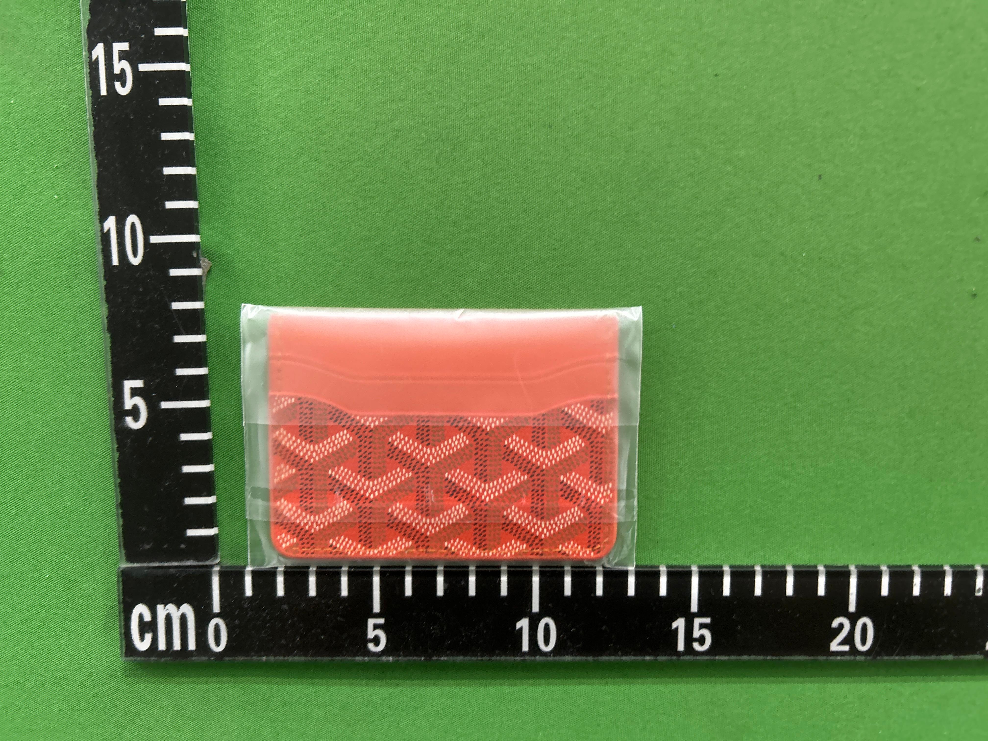 Foto QC 3 de Goyard Saint Sulpice Card Holder Goyardine Orange