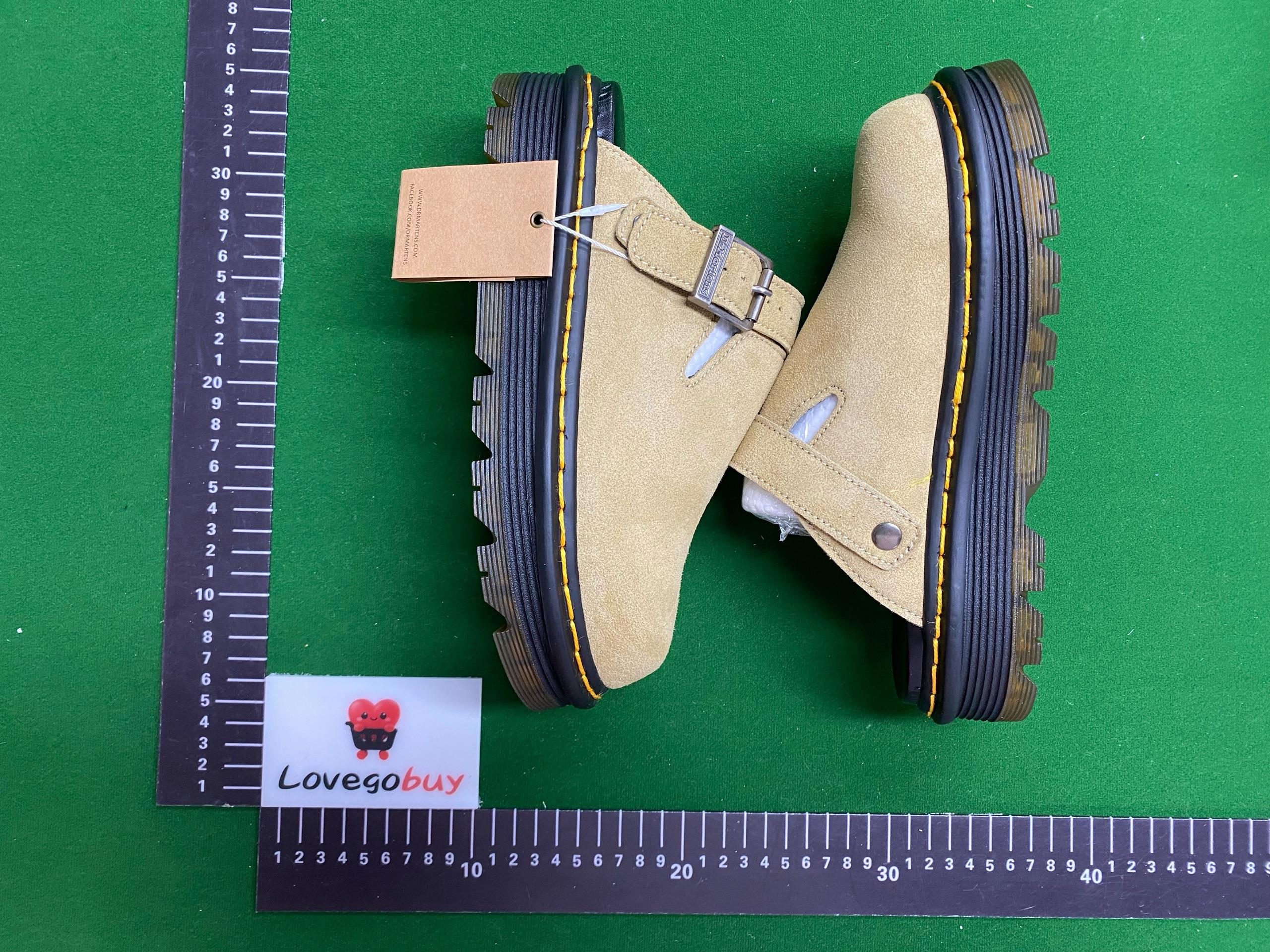 Foto QC 7 de Dr. Martens ZebZag Suede Platform Mule