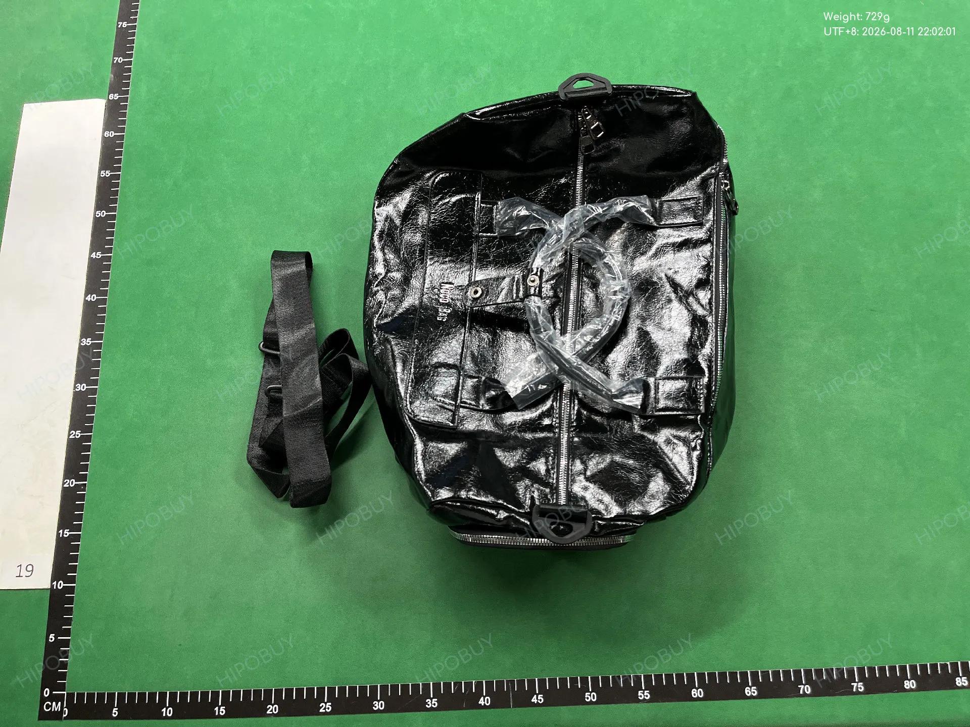 Foto QC 7 de ZGP Dry Wet Separation Travel Duffel Bag Large Black