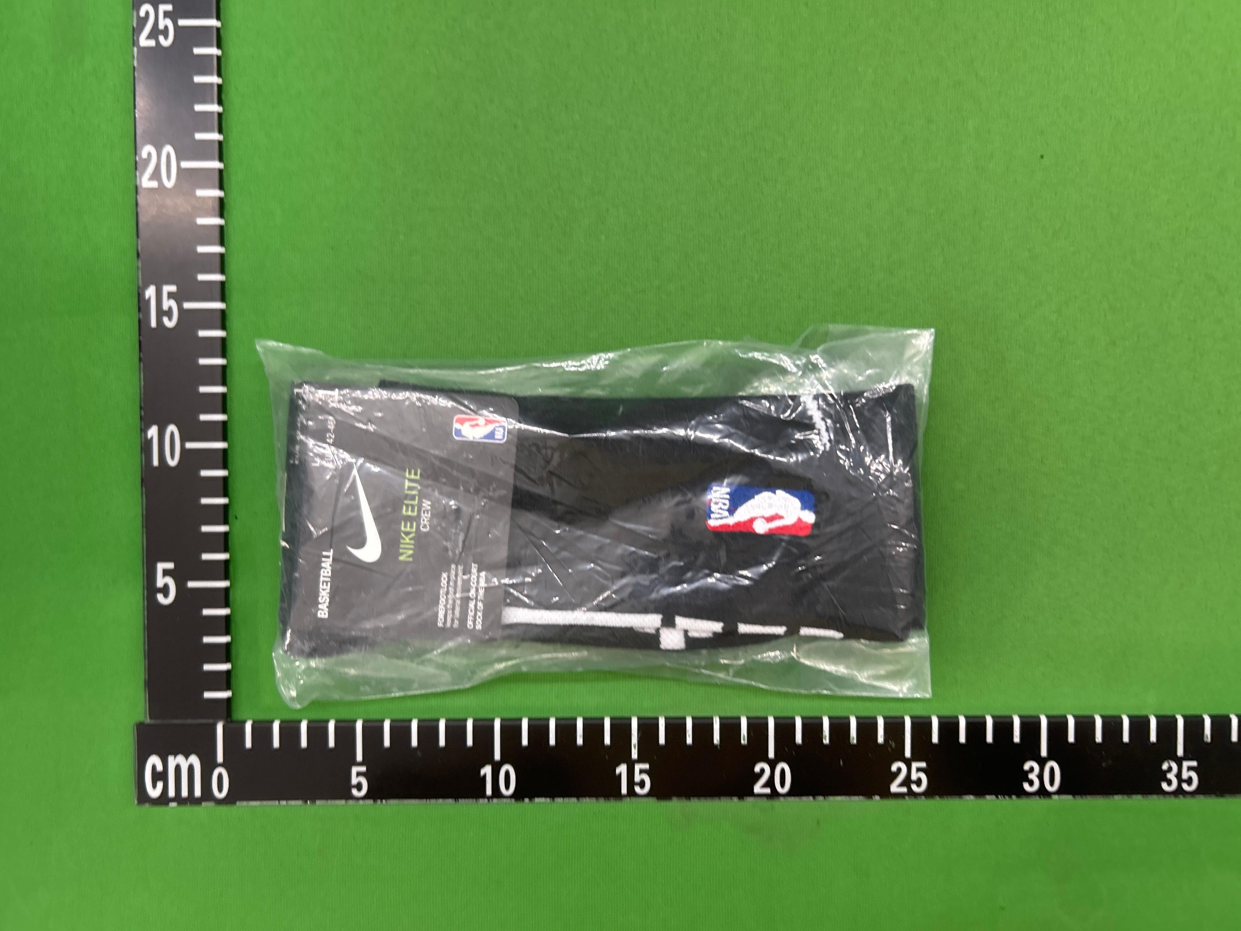 Foto QC 2 de Nike NBA Elite Crew Socks Basketball White Blue