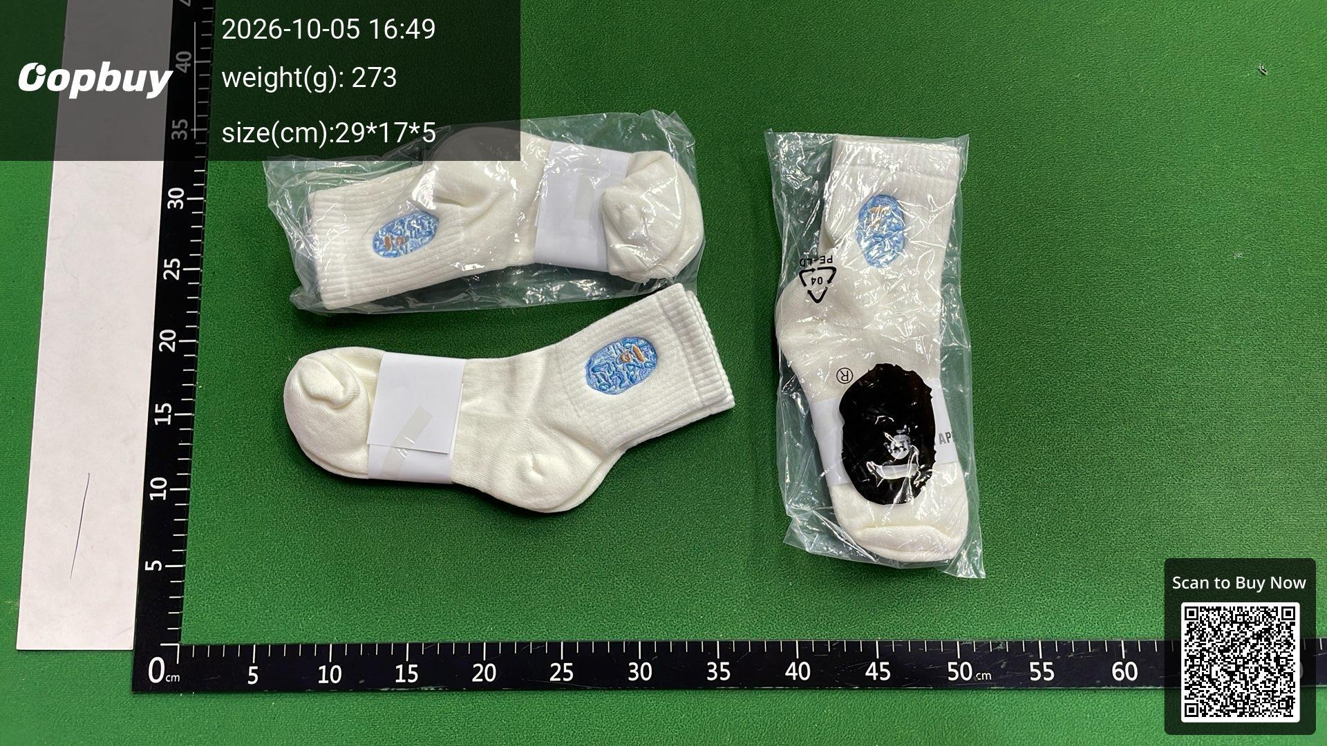 Foto QC 3 de BAPE Crew Socks Ape Head Black