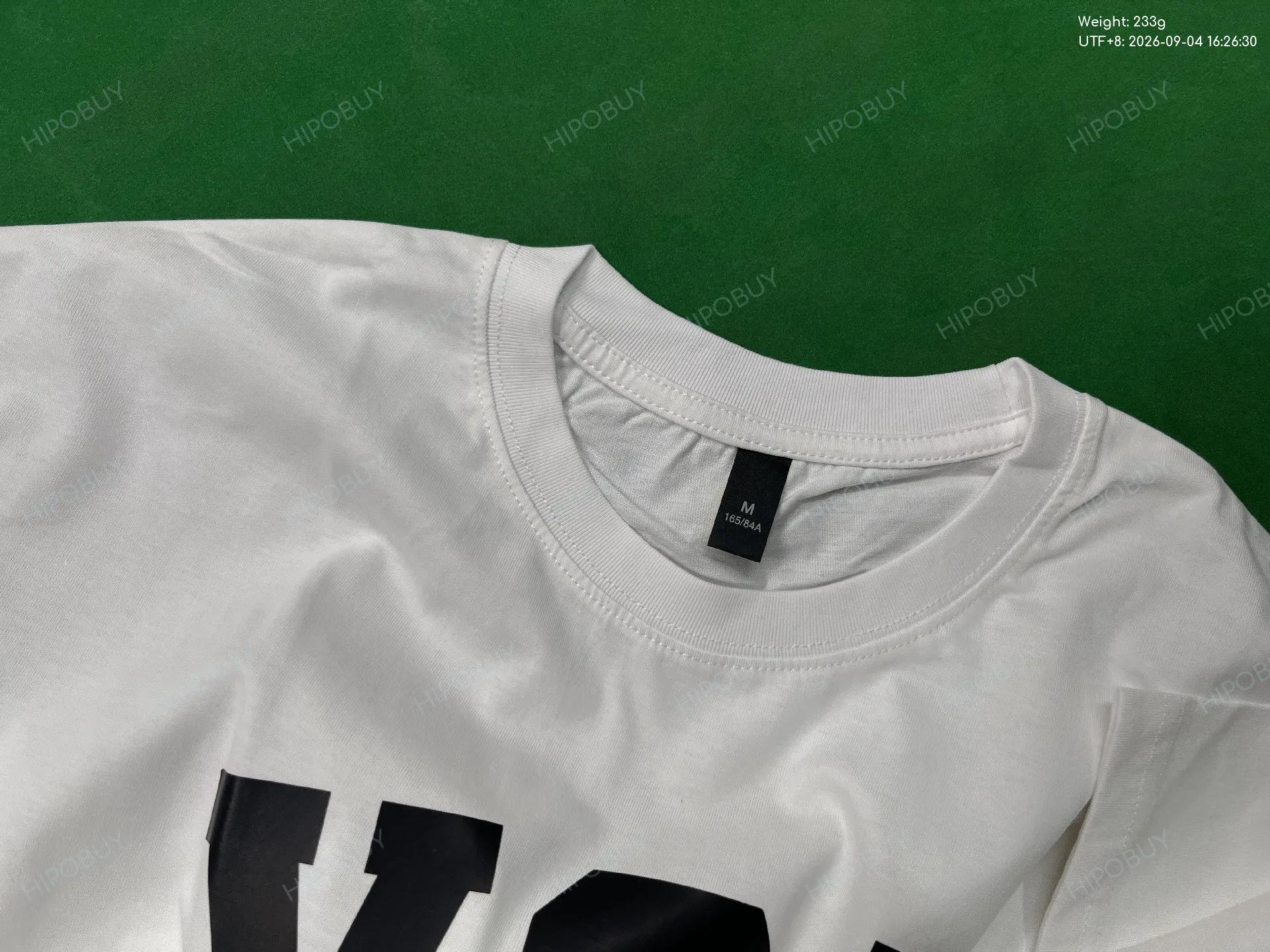 Foto QC 5 de Saint Laurent YSL Logo Print T-shirt White