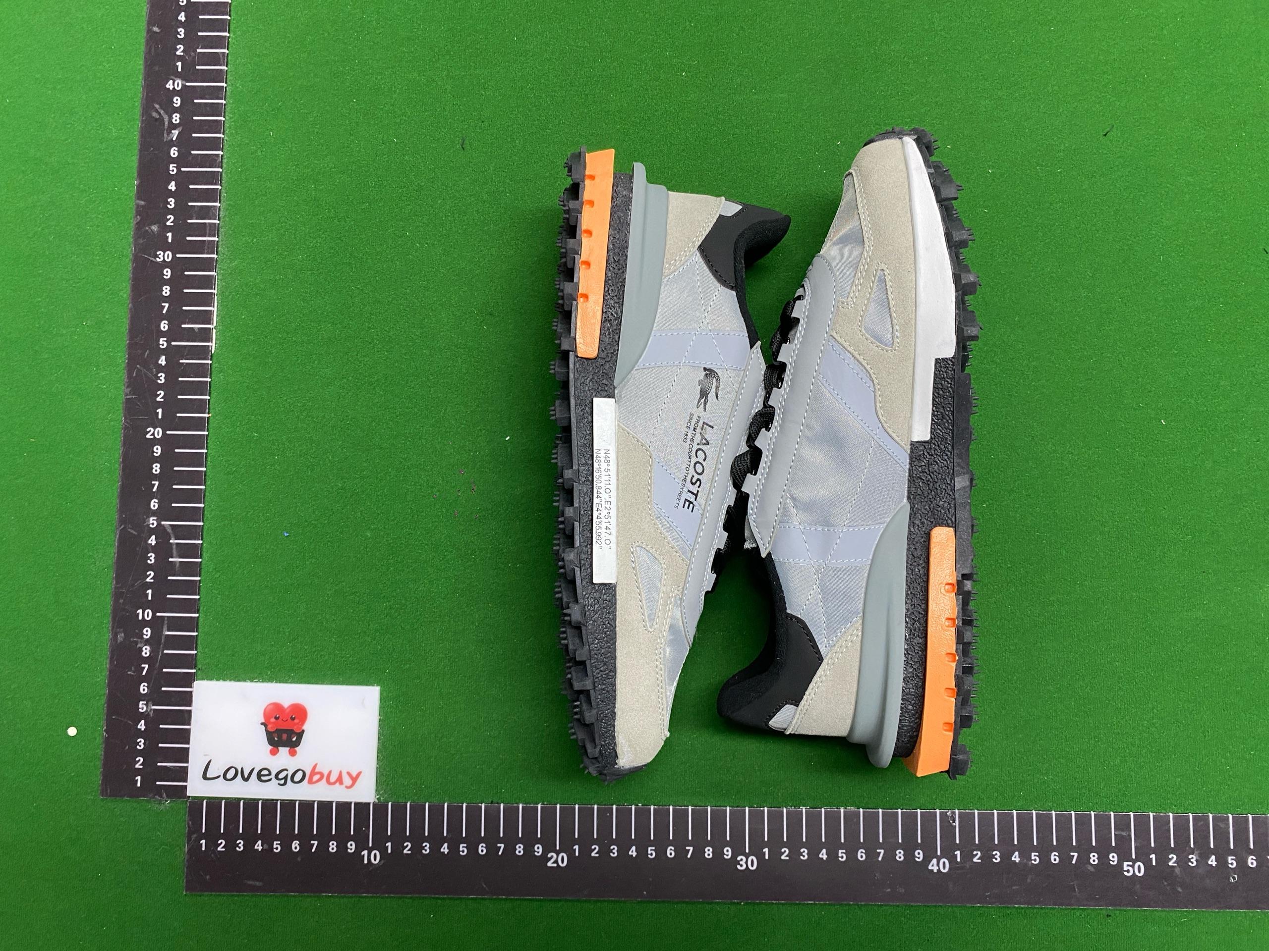 Foto QC 6 de Lacoste Elite Active Low Off White Dark Green Pink 49SFA0002-1Y5