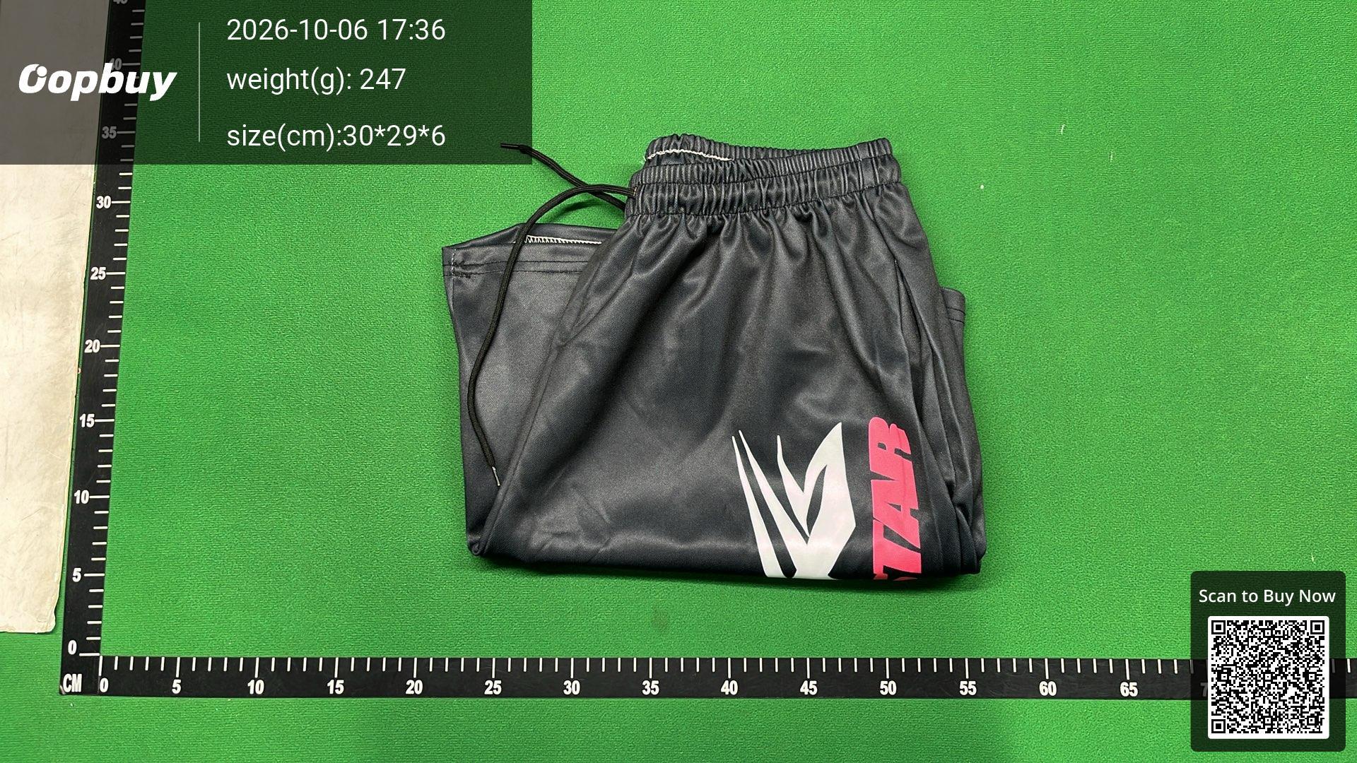 Foto QC 8 de Hellstar Sweat Shorts Flame Print Black