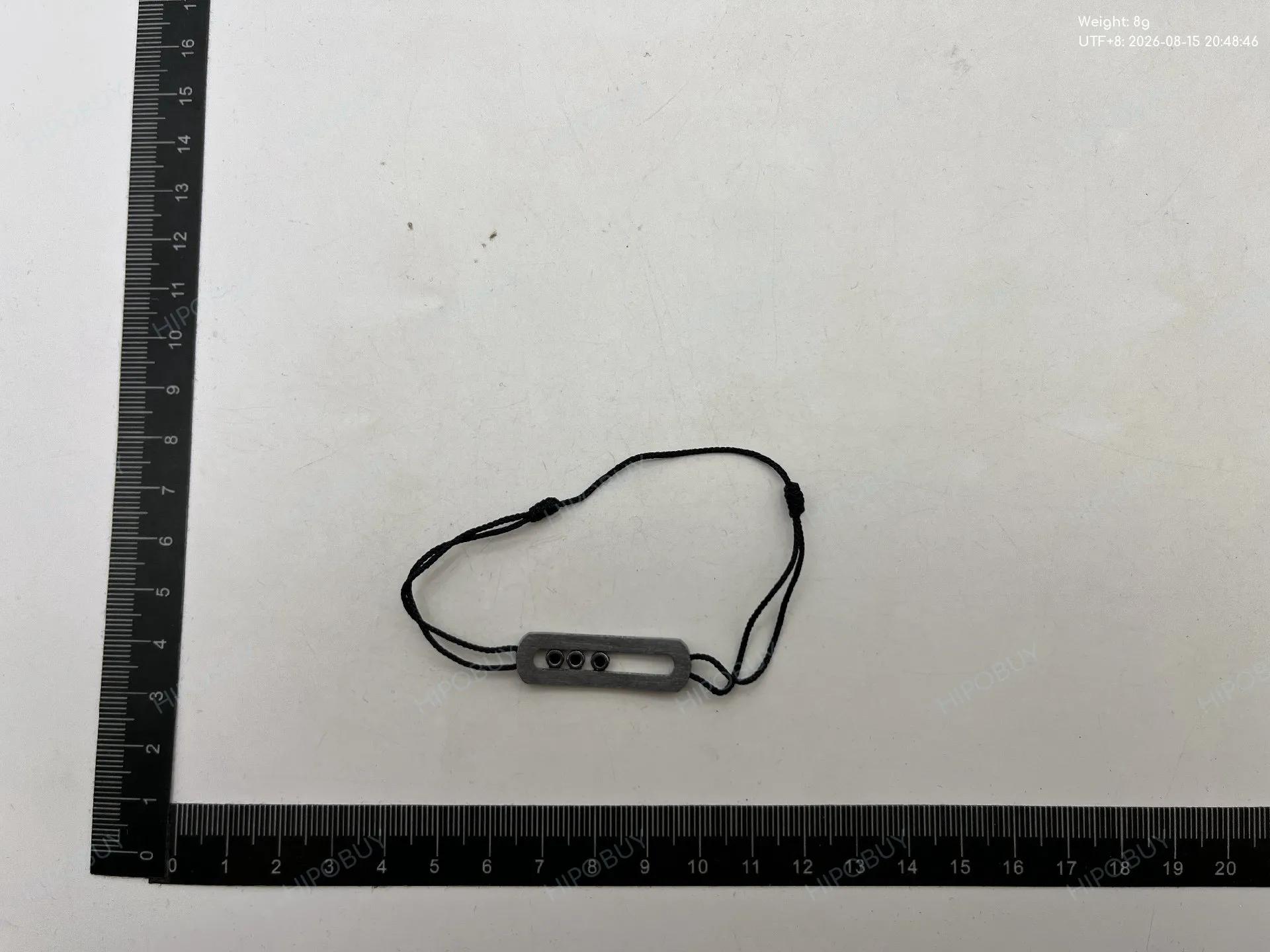 Foto QC 5 de Other Move Bracelet Metal Three Diamonds Black