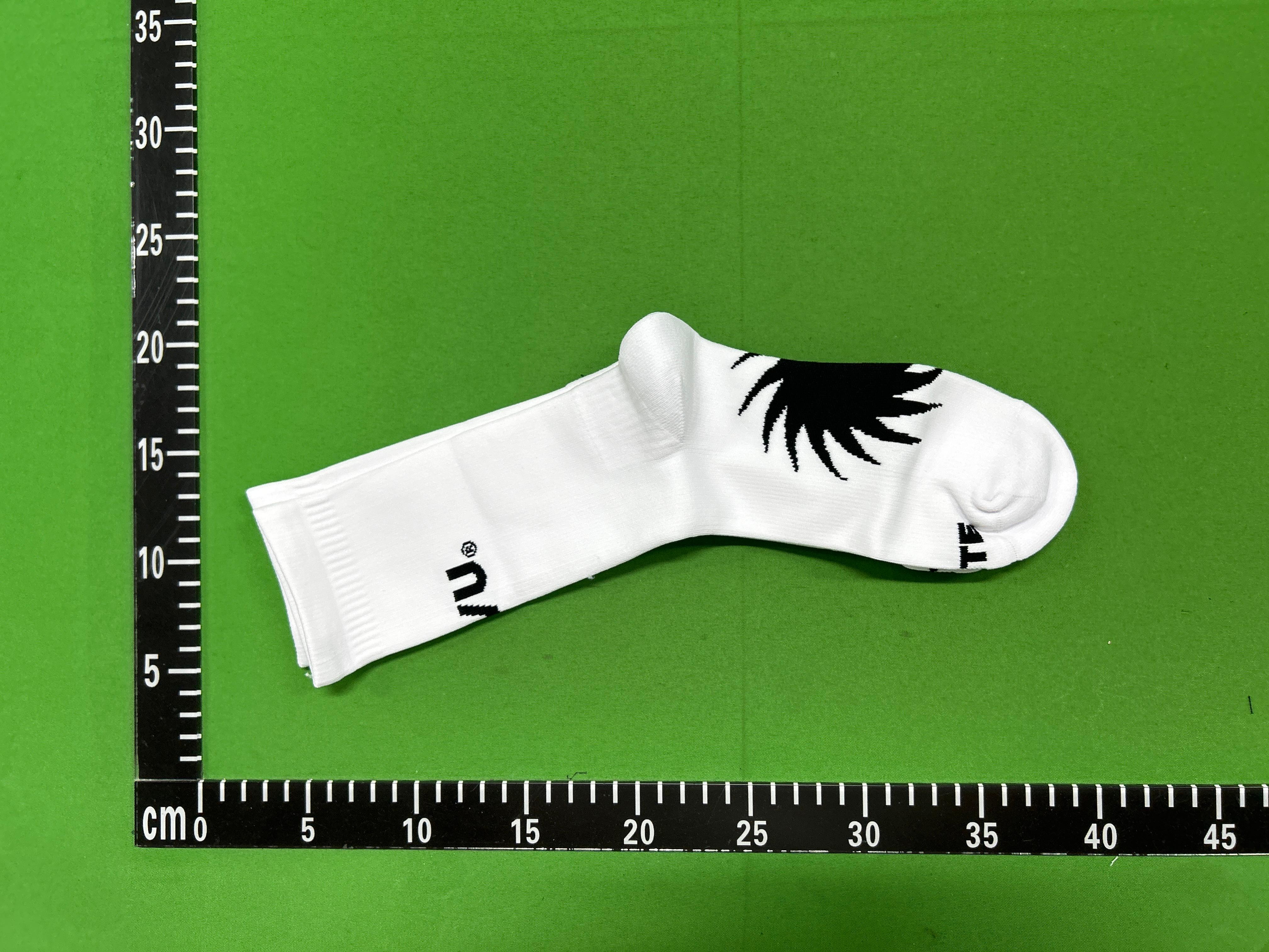 Foto QC 8 de VU Training Terry Crew Socks Black White