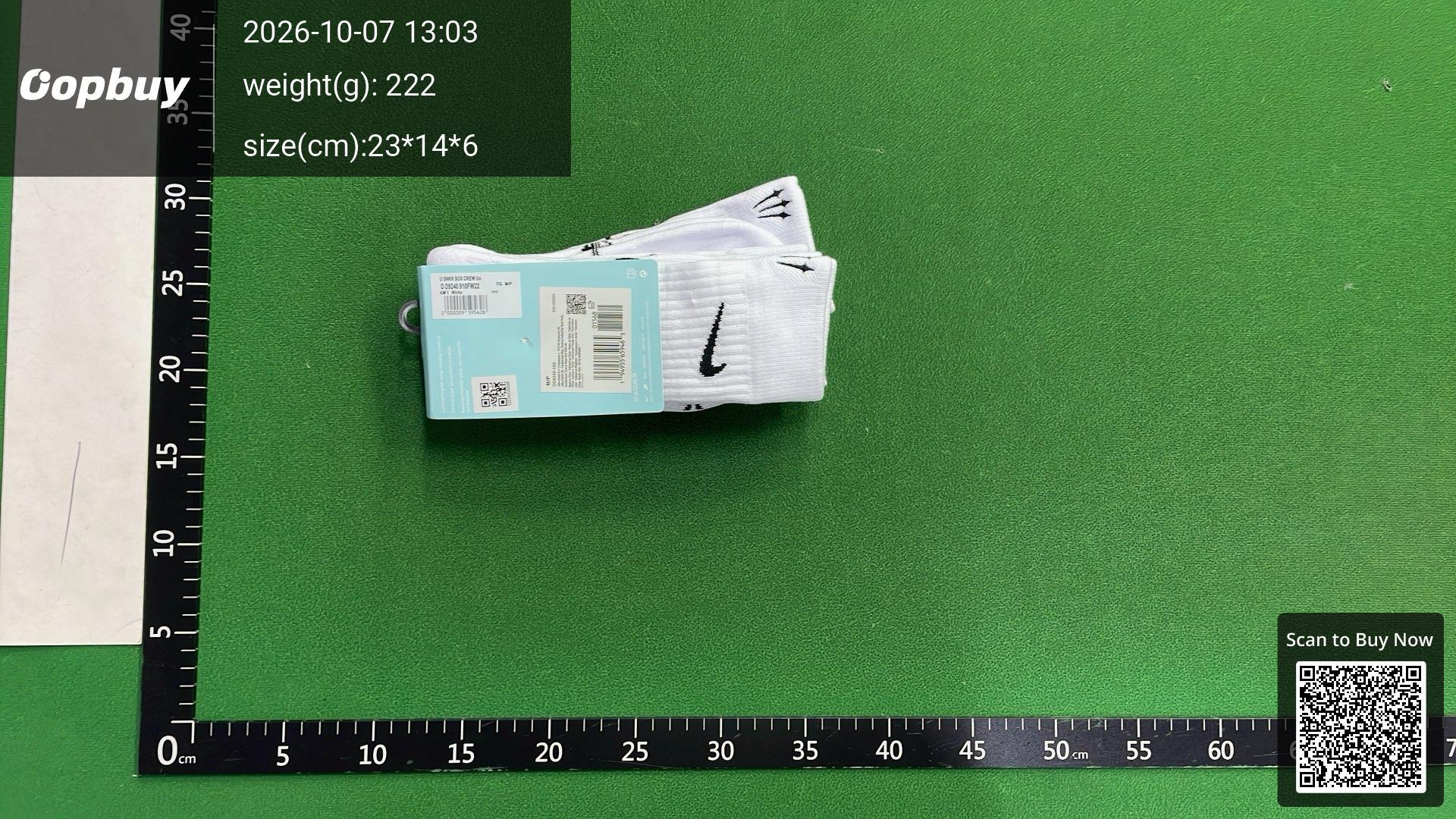Foto QC 7 de Nike NOCTA Crew Socks Elite Multi-Color