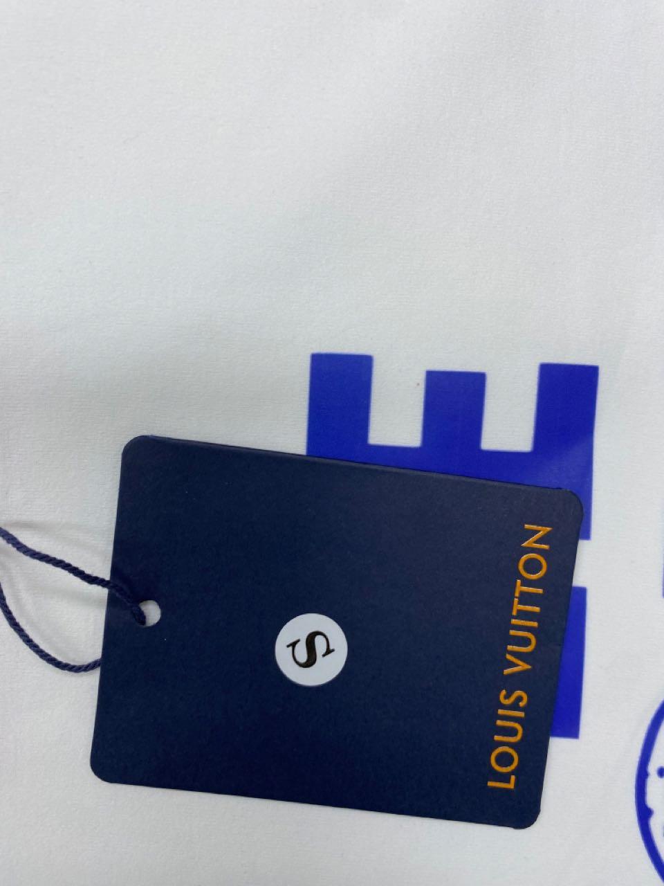 Foto QC 7 de Louis Vuitton Spring-Summer 2024 T-shirt Equipe Logo Black