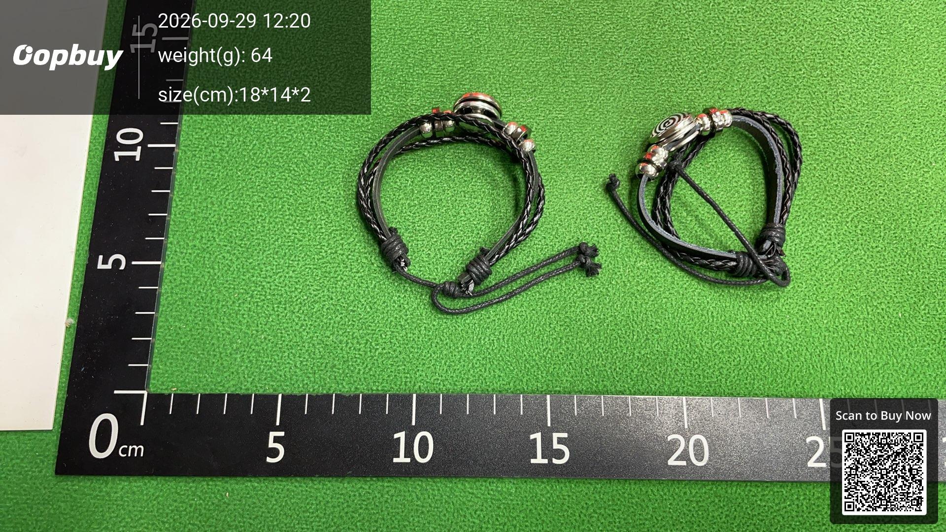 Foto QC 3 de Undercover Vortex Bracelet Metal Black