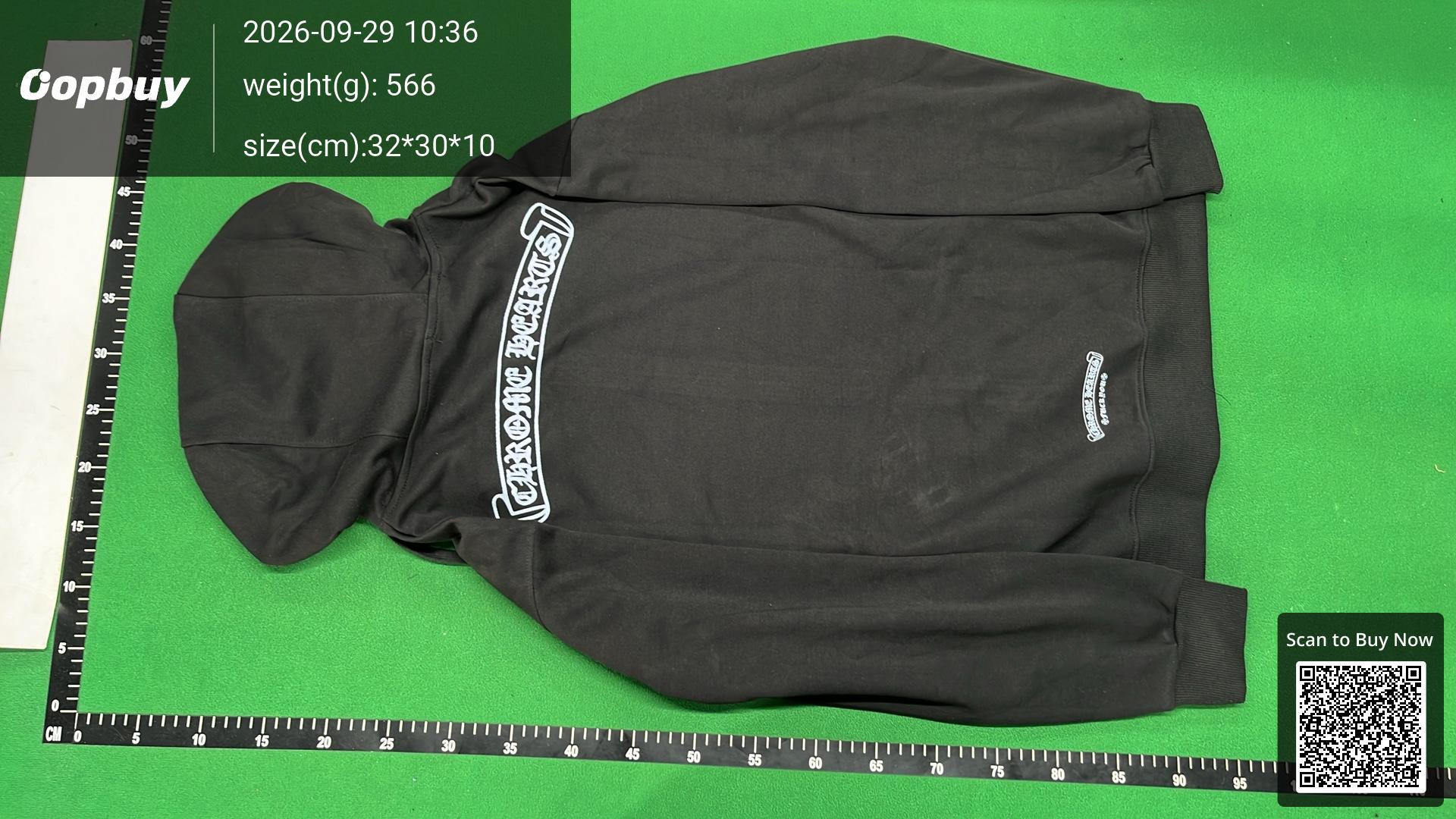 Foto QC 7 de Chrome Hearts Horseshoe Cross Zip-Up Jacket Black