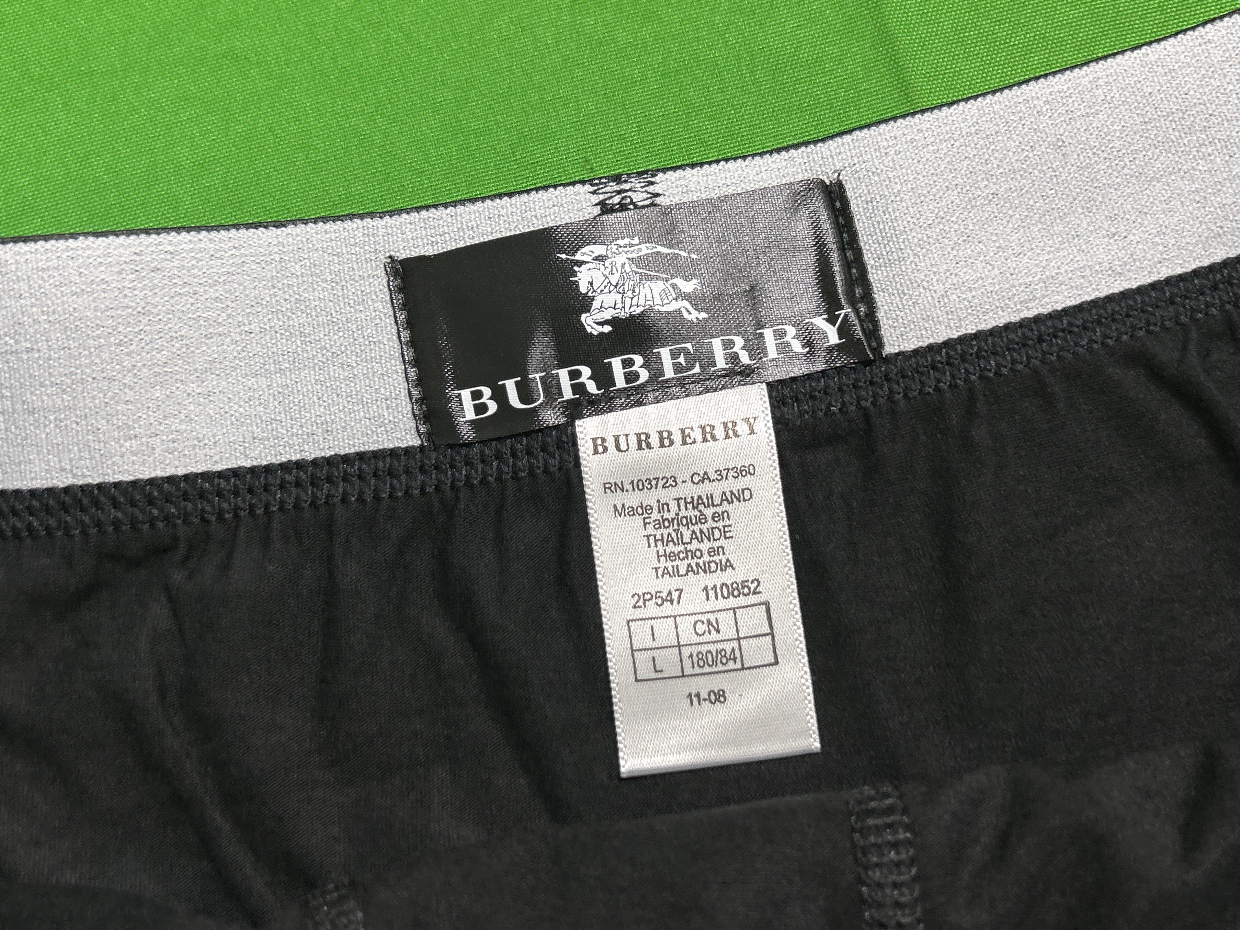 Foto QC 8 de Burberry Underwear Cotton Boxer Brief Grey