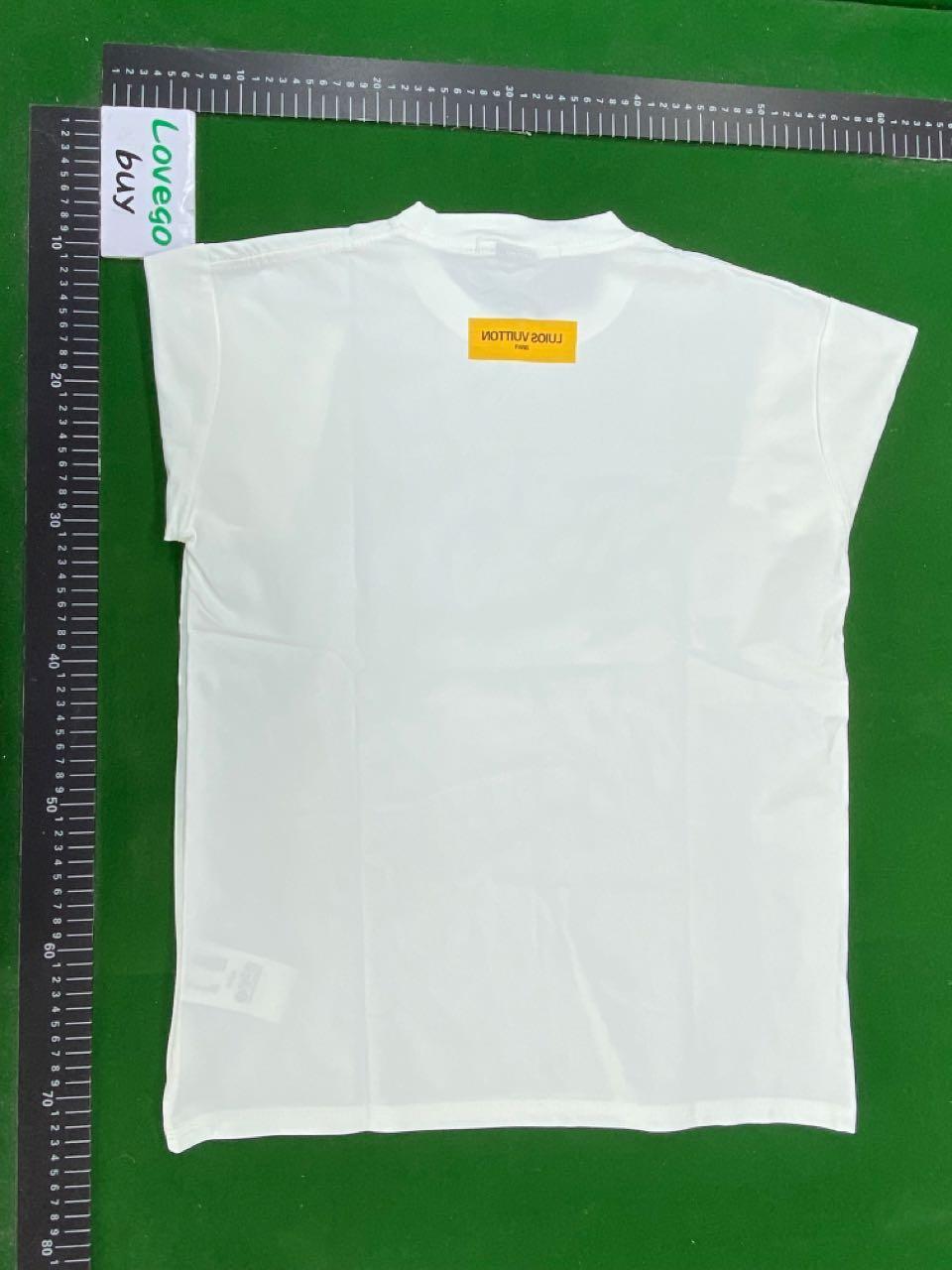 Foto QC 1 de Louis Vuitton Spring-Summer 2024 T-shirt Equipe Logo Black