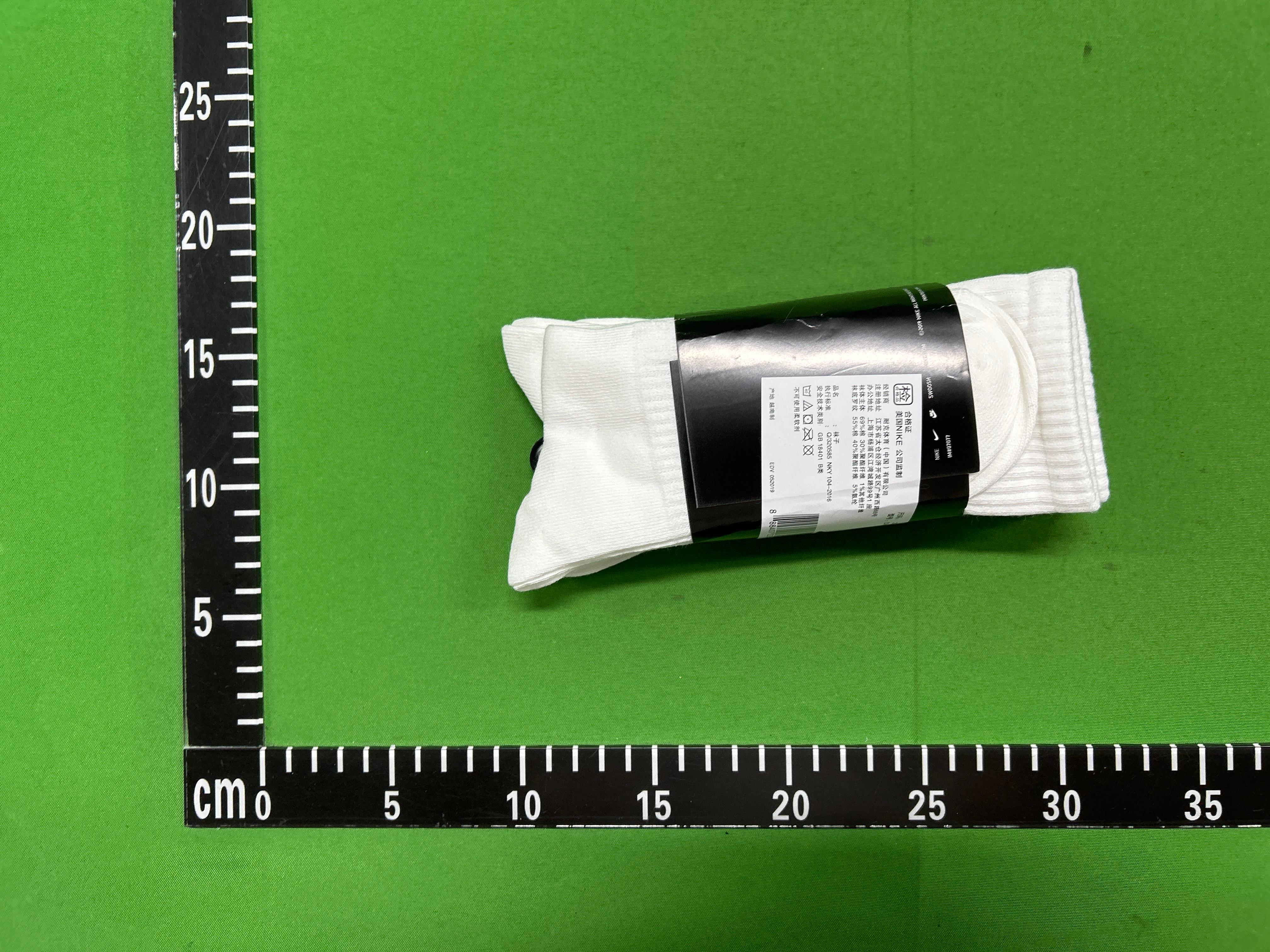 Foto QC 5 de Nike Everyday Crew Socks Lightweight White