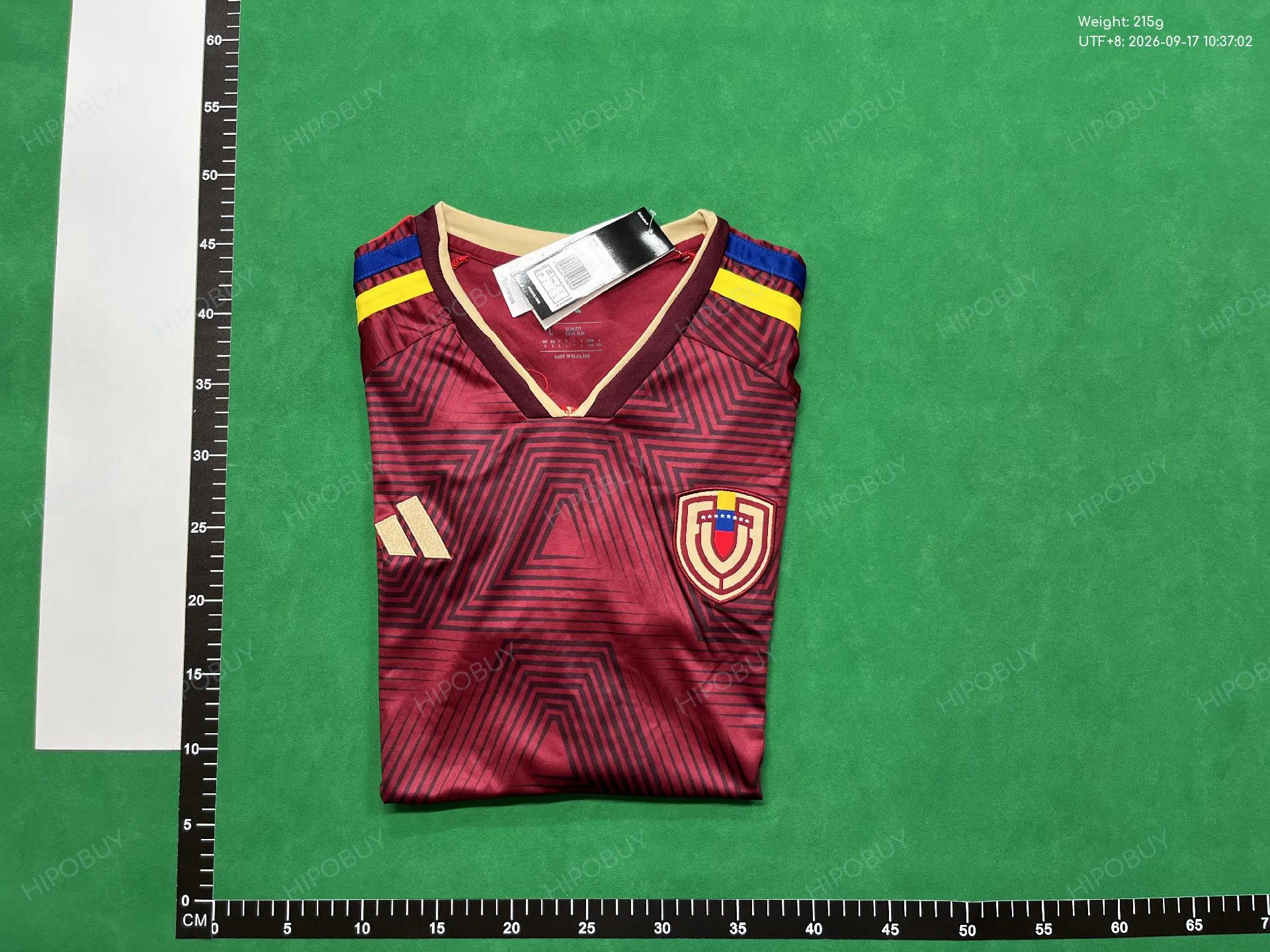 Foto QC 4 de adidas x Venezuela 2026 Home Jersey Burgundy