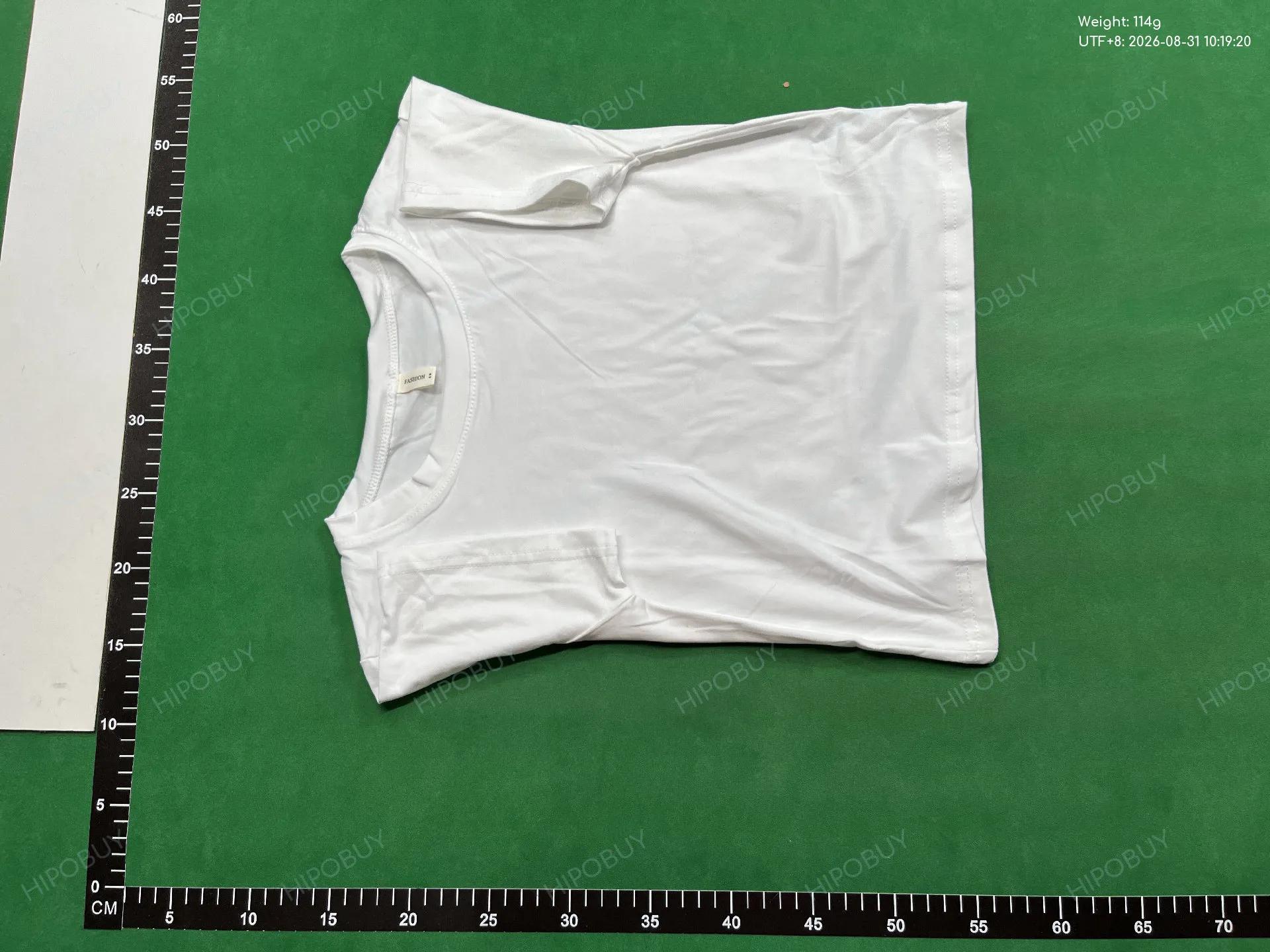 Foto QC 2 de Other T-shirt Slim Fit Crop Brown