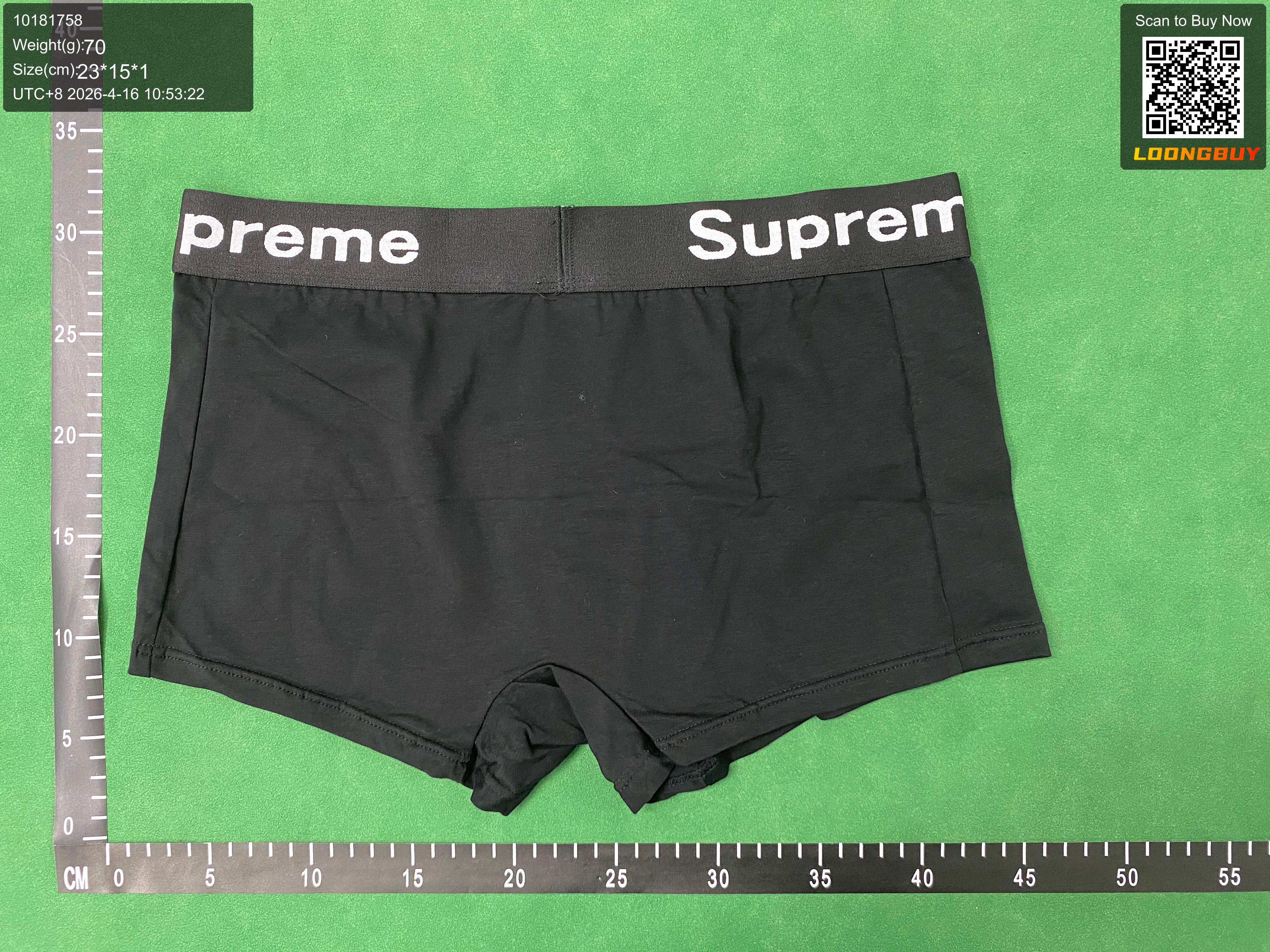 Foto QC 3 de Supreme Underwear Cotton Boxer Briefs Multicolor