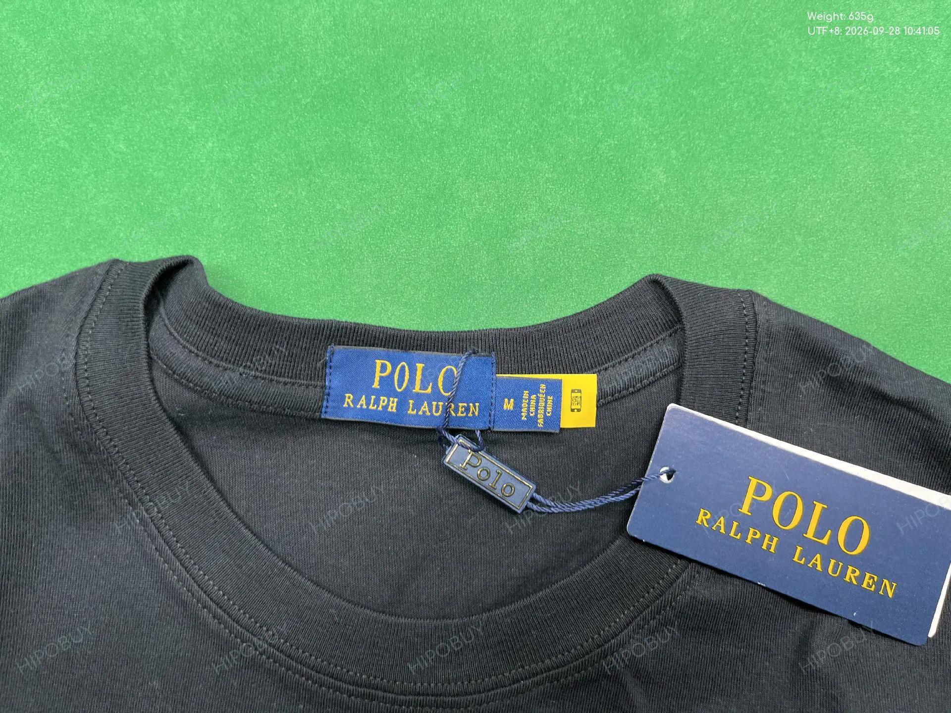 Foto QC 1 de Polo Ralph Lauren RL Panda Print T-shirt Black