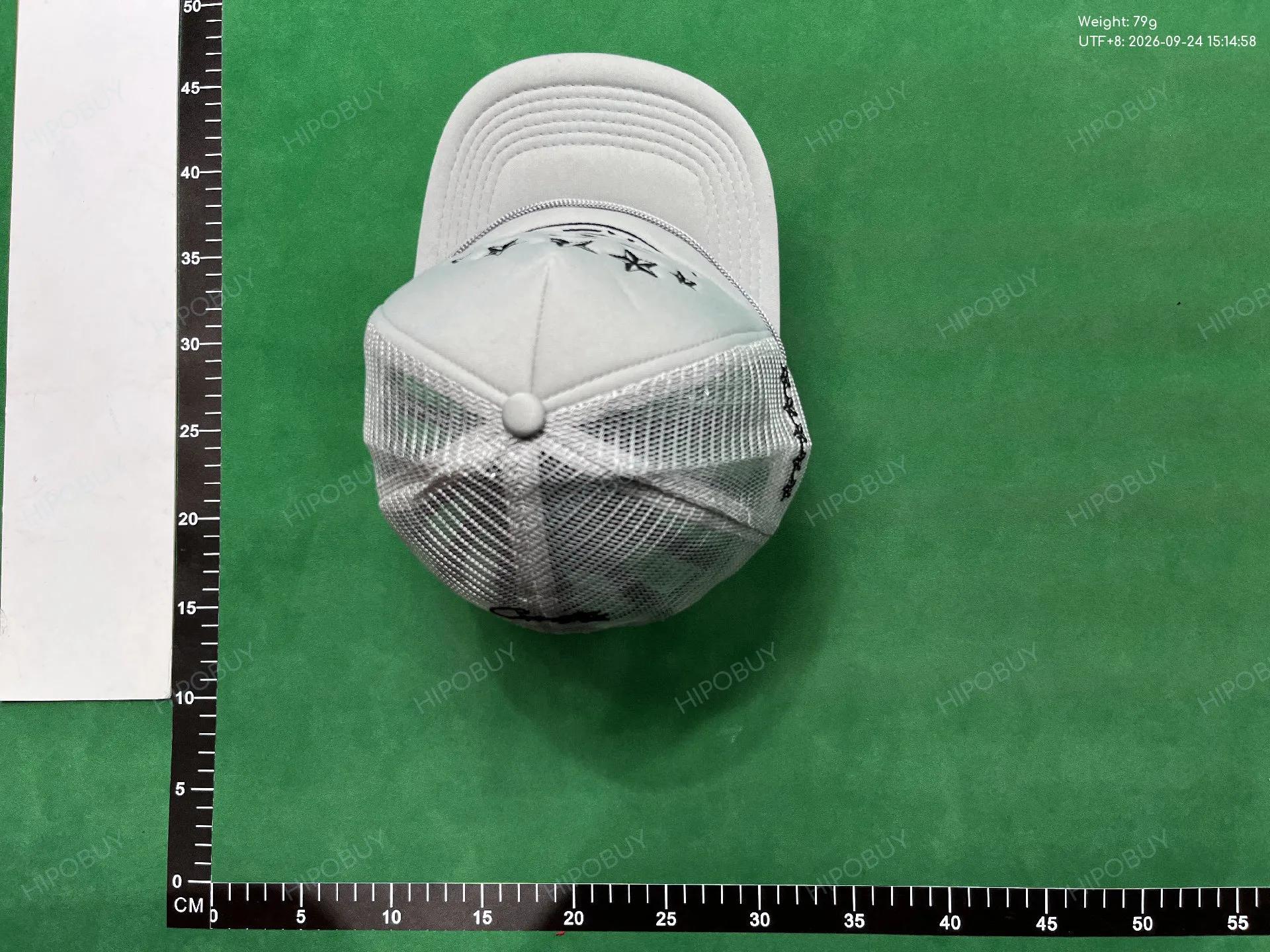 Foto QC 2 de Other Pentagram Graphic Trucker Cap White/Camo/Olive