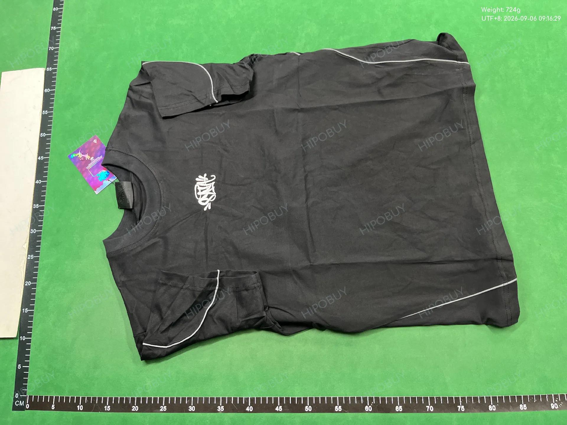 Foto QC 6 de Trapstar T-shirt Contrast Stitch Irongate Logo Black