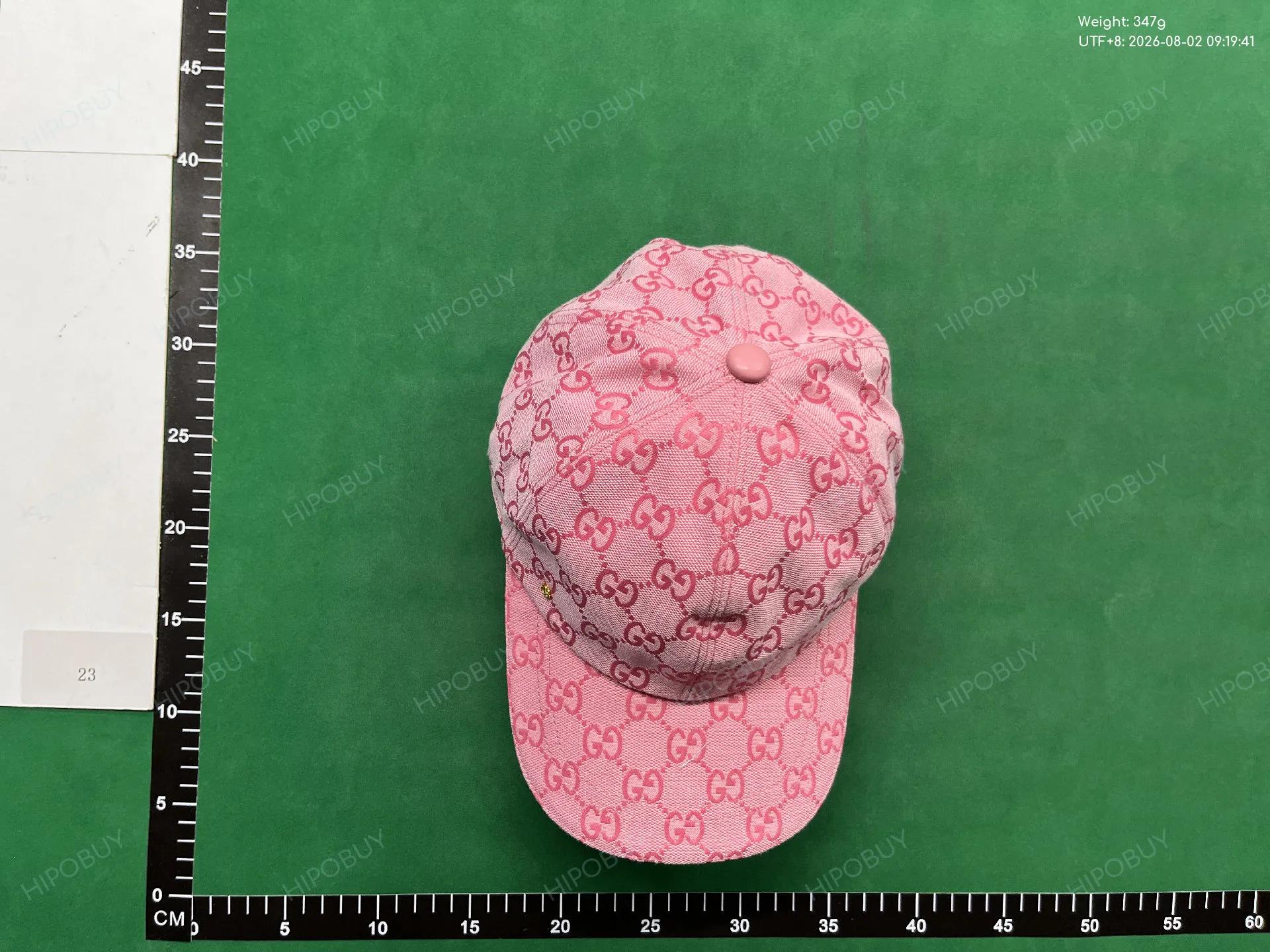 Foto QC 7 de Gucci GG Canvas Baseball Cap Blue