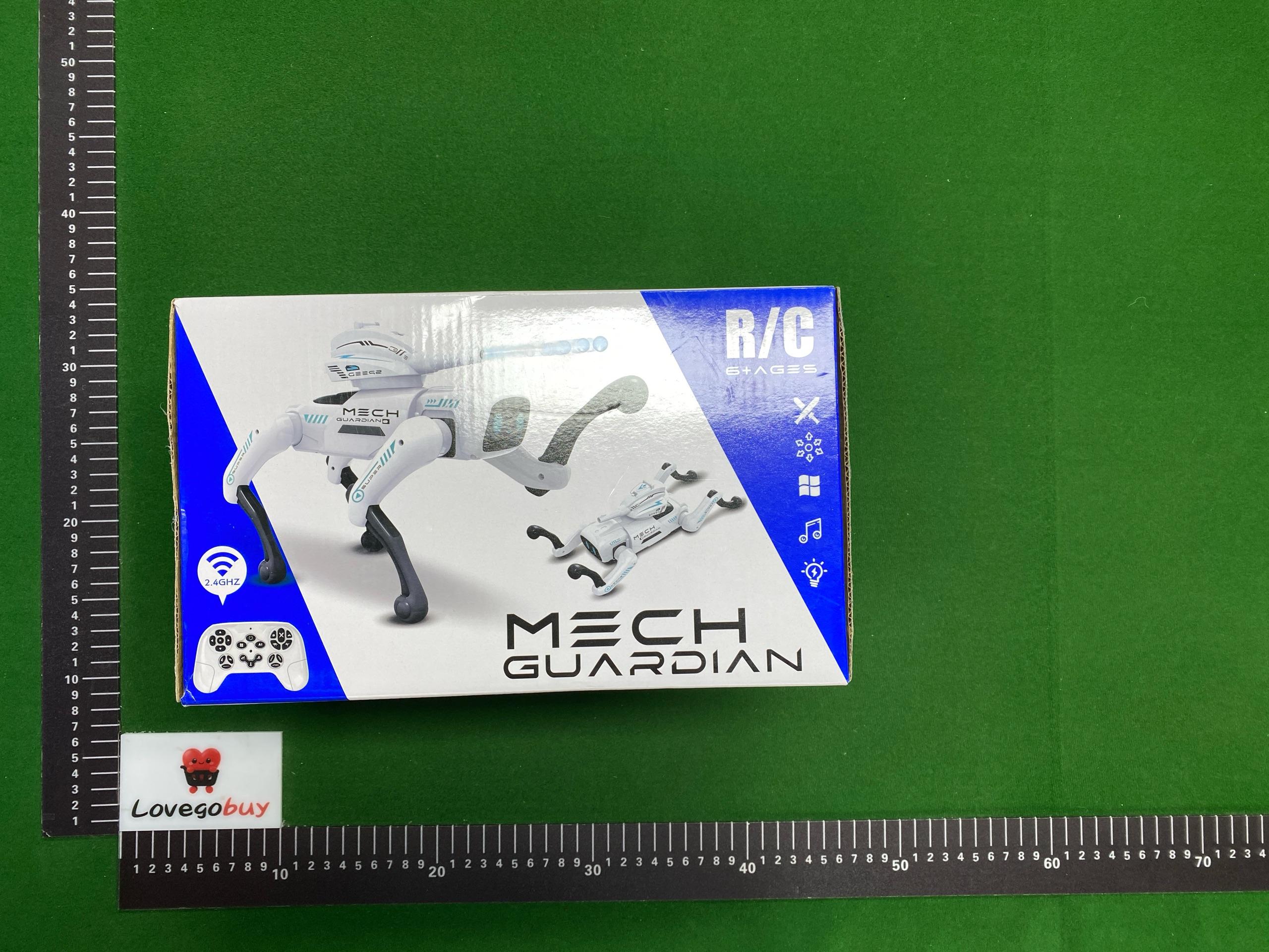 Foto QC 2 de Other Smart Bionic Mechanical Dog Loading Function Series Black Plastic Electronic Robot Figure