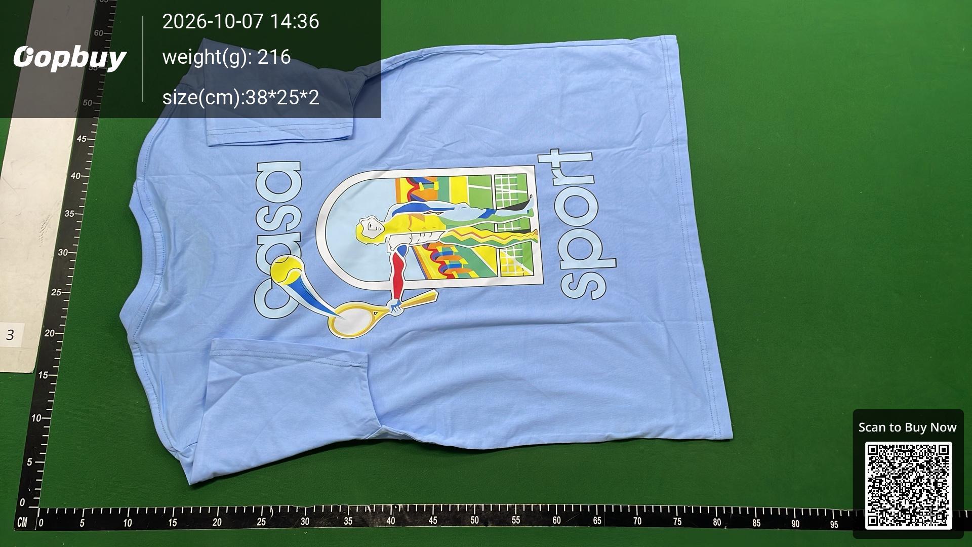 Foto QC 3 de Casablanca T-shirt Casa Blanca Arch Logo White