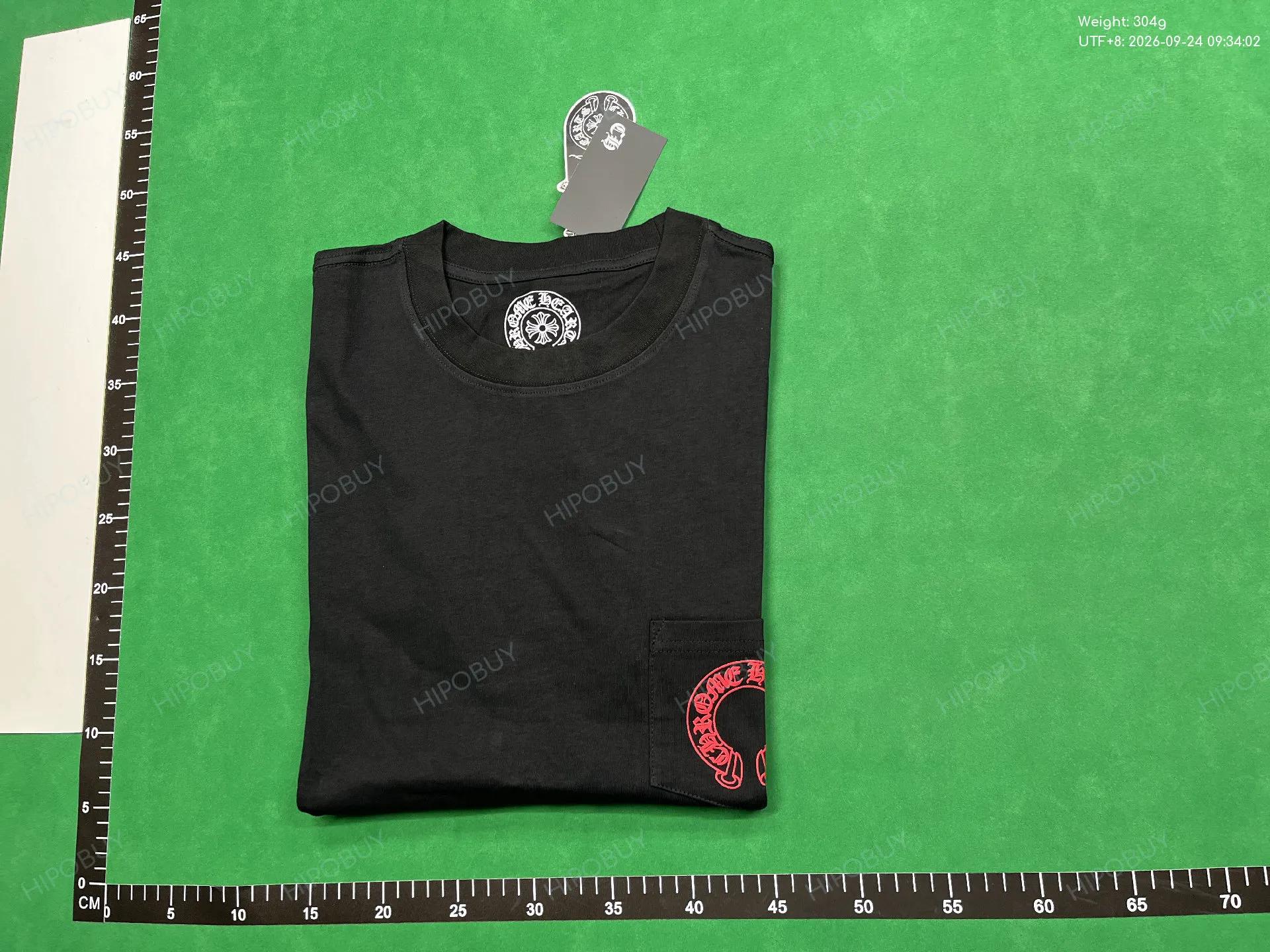 Foto QC 4 de Chrome Hearts T-shirt Horseshoe Logo Black