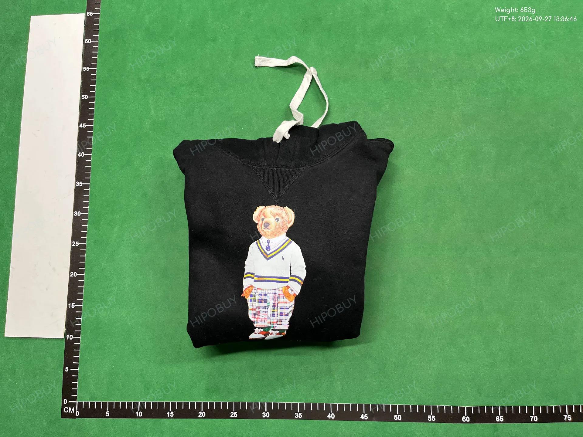 Foto QC 8 de Polo Ralph Lauren Polo Bear Hoodie Cricket Sweater Grey