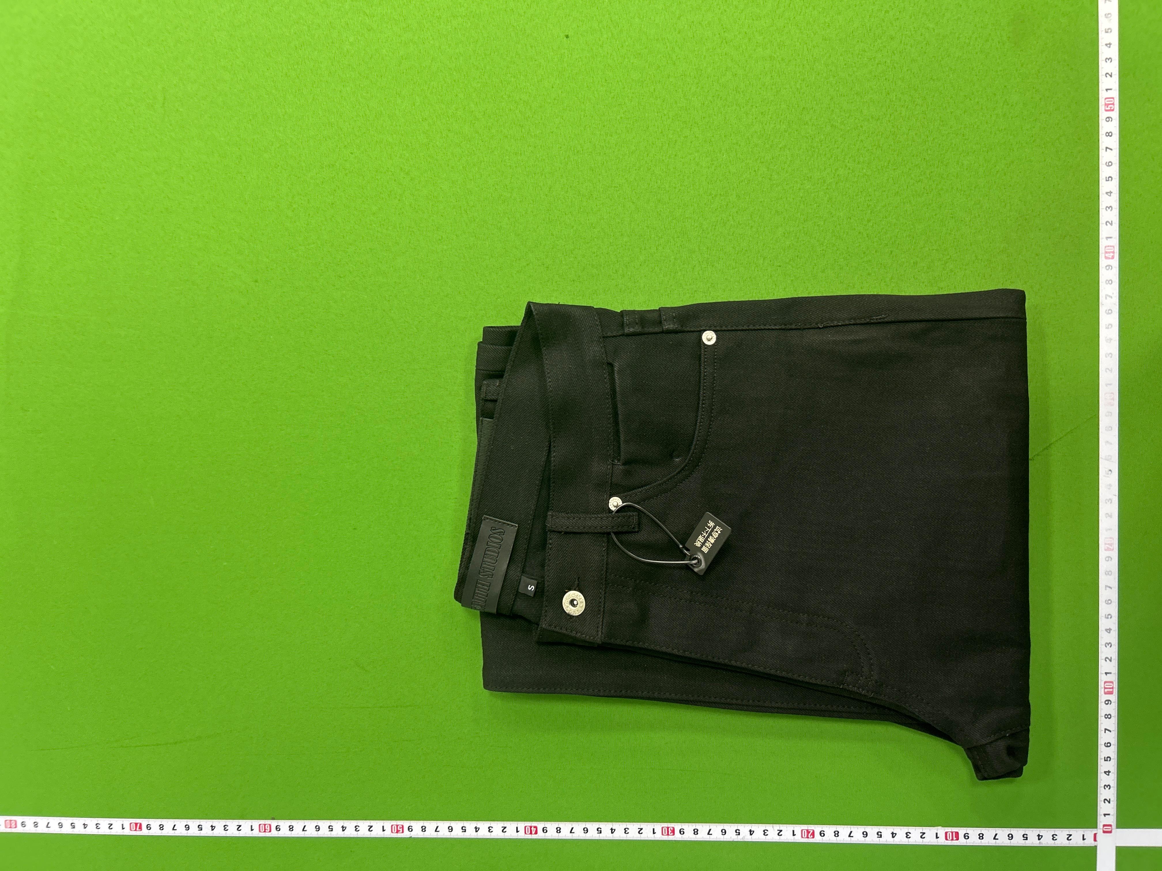 Foto QC 5 de American Retro Nofaith Jeans Bootcut Raw Denim Black