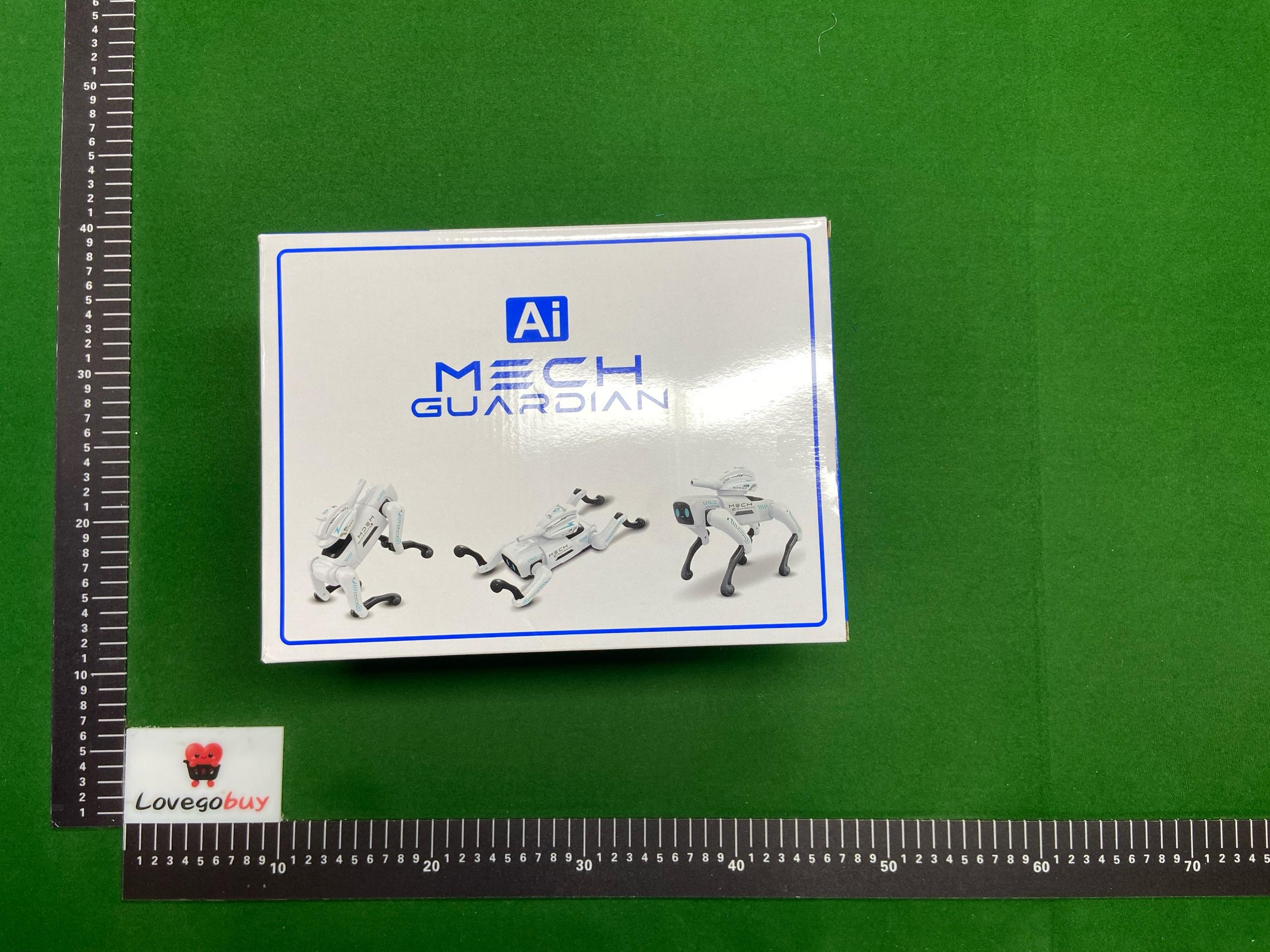 Foto QC 1 de Other Smart Bionic Mechanical Dog Loading Function Series Black Plastic Electronic Robot Figure